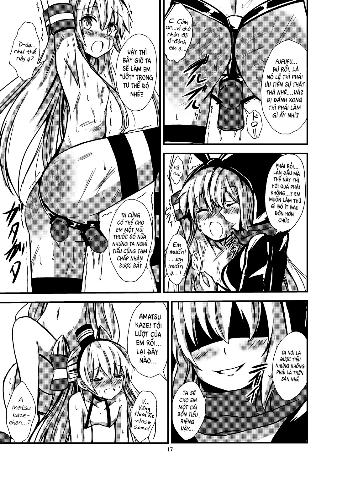 Đọc truyện hentai Kuubo Wo-Kyuu-chan no Shimakaze Yuri Dorei Choukyou~Senkan Re-Kyuu no Shucchou SM Choukyou Hen~ Oneshot