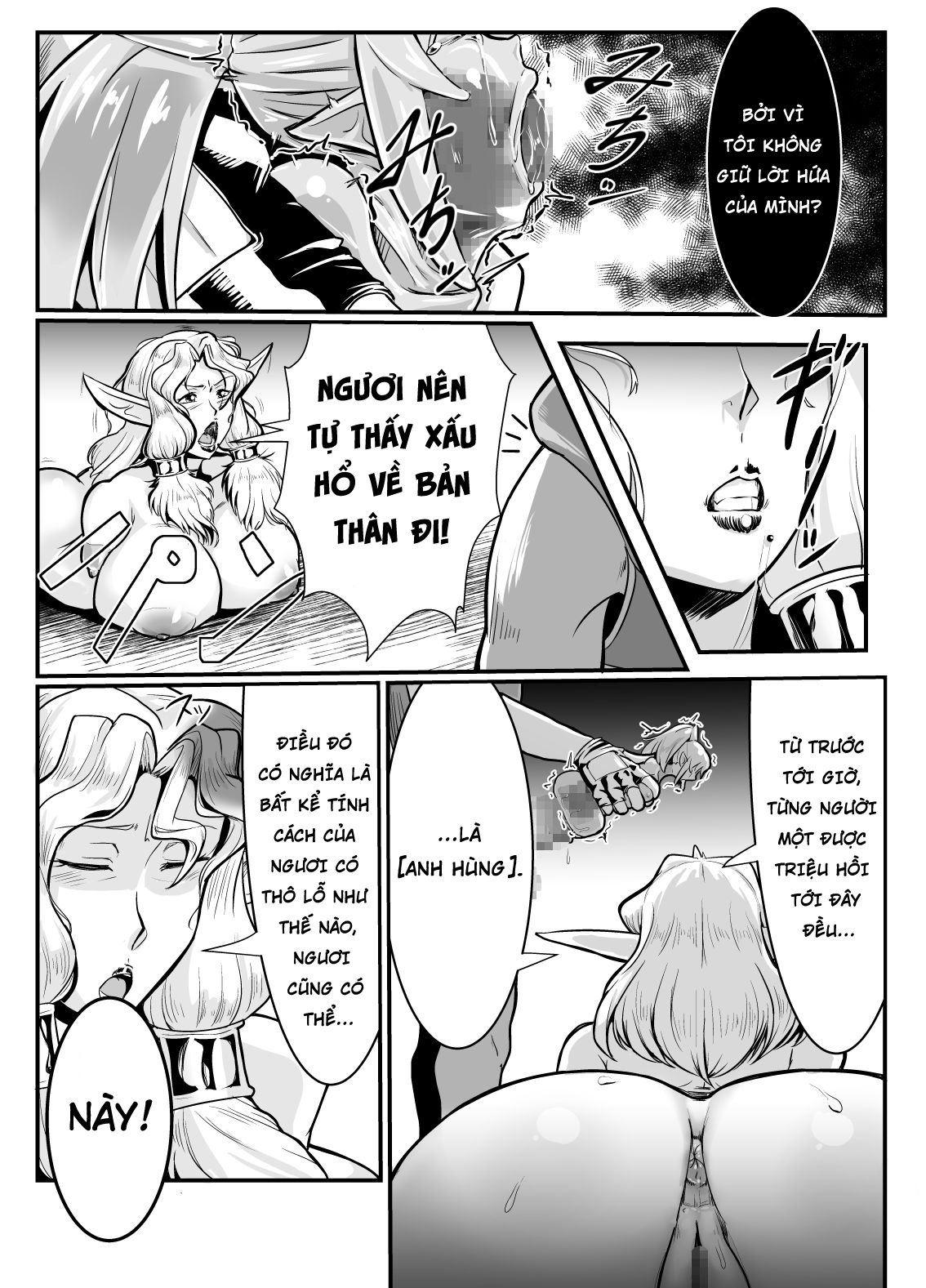 Đọc truyện hentai Tôi được triệu hồi tới dị giới với năng lực biến người khác thành lỗ thủ dâm và cái kết - Oneshot