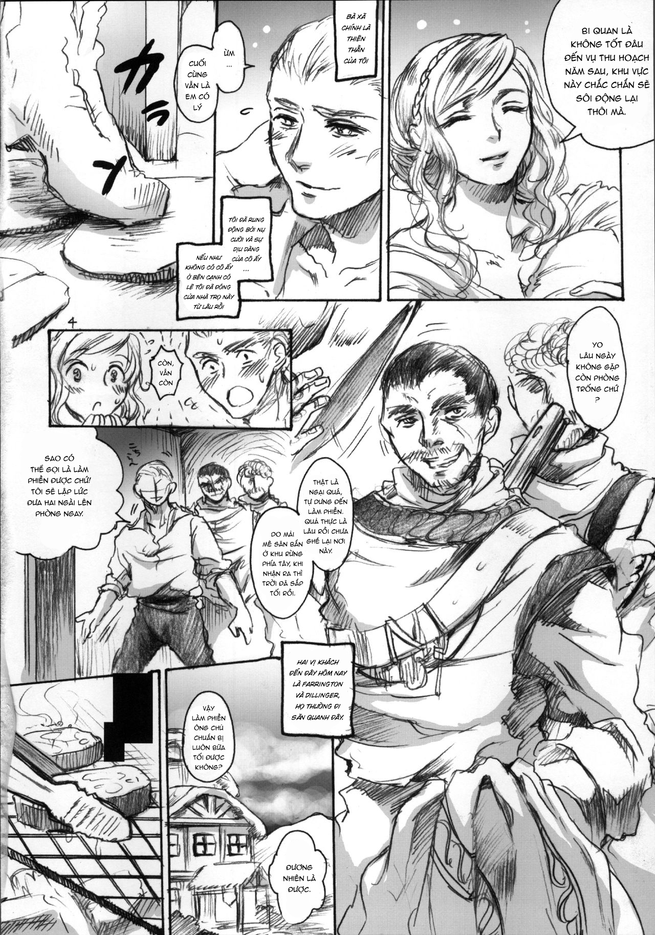 Đọc truyện hentai Daraku to Ryoushin - Chap 1