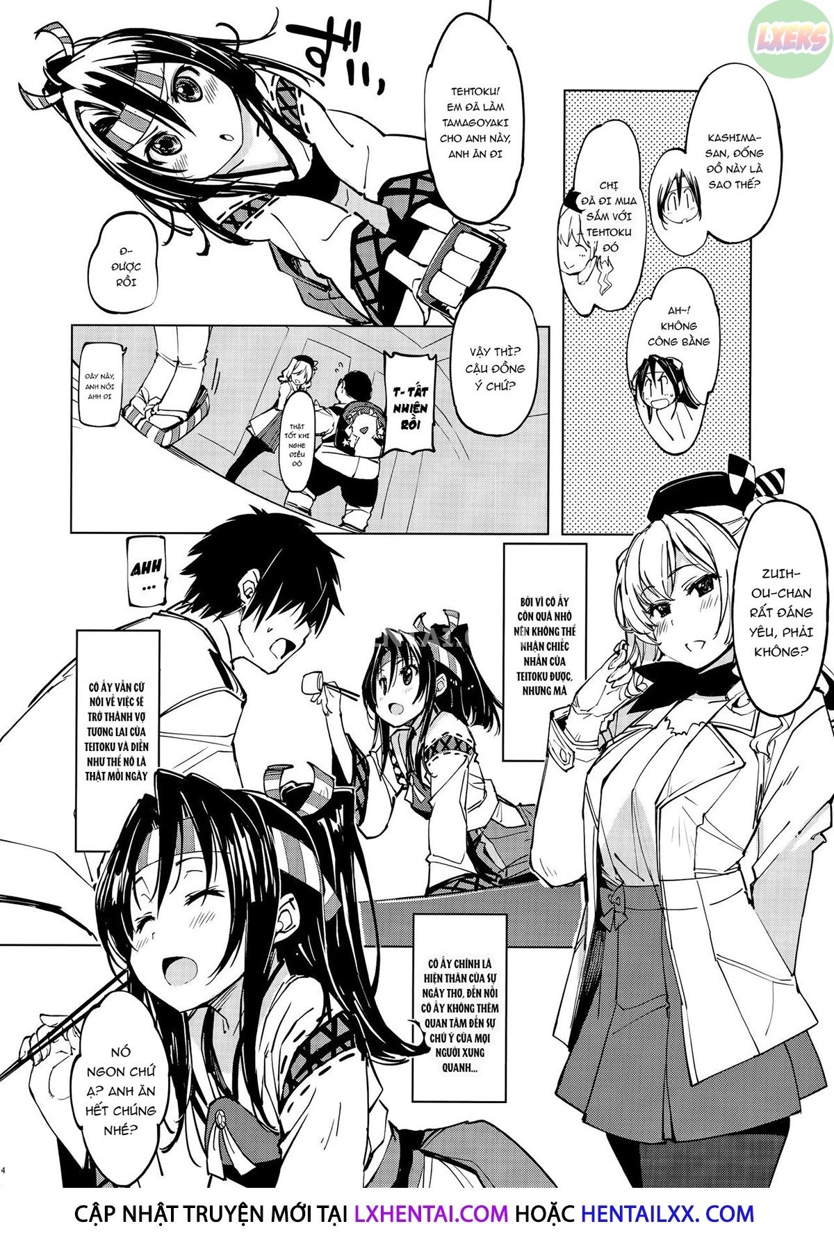 Đọc truyện hentai Hishokan Kashima No Houkokusho - Chap 2