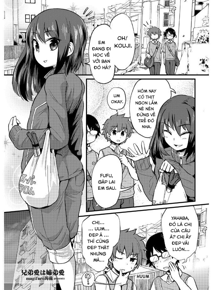 Đọc truyện hentai Kyoudai Ai wa Shitei Ai - Oneshot