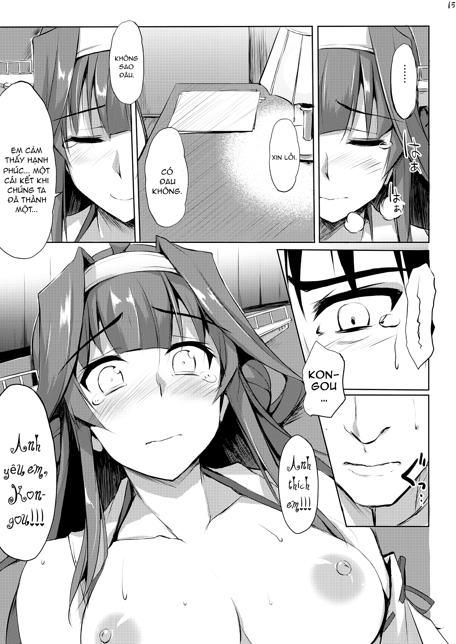 Đọc truyện hentai Câu Chuyện Kongou (Kantai Collection -KanColle-) - Oneshot