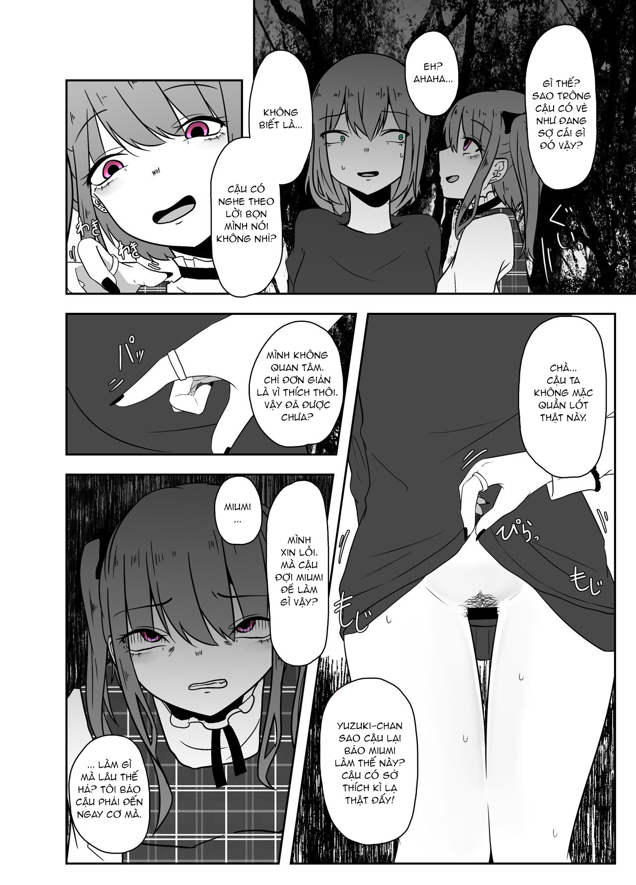 Đọc truyện hentai Trò chơi trừng phạt Oneshot