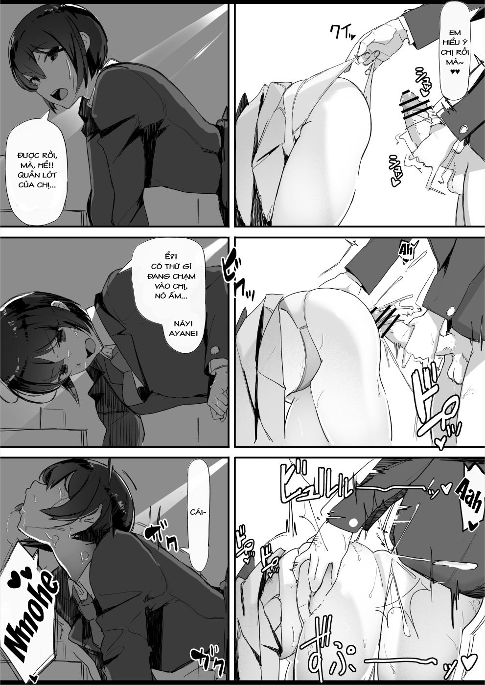 Đọc truyện hentai Gái có cu địt gái không cu - Oneshot