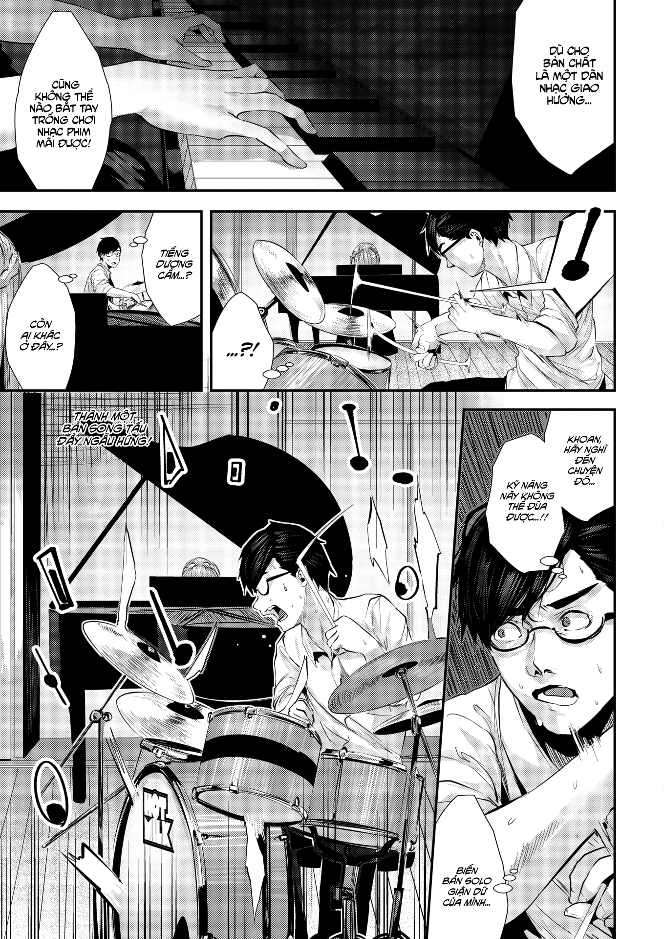 Đọc truyện hentai Dàn Nhạc Hoà Âm Với Anh Bạn Tùm Tùm - Oneshot