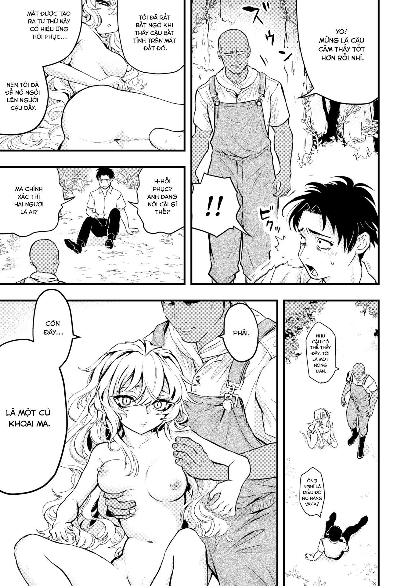 Đọc truyện hentai Nông trại khoai ma hạnh phúc ❤ - Oneshot