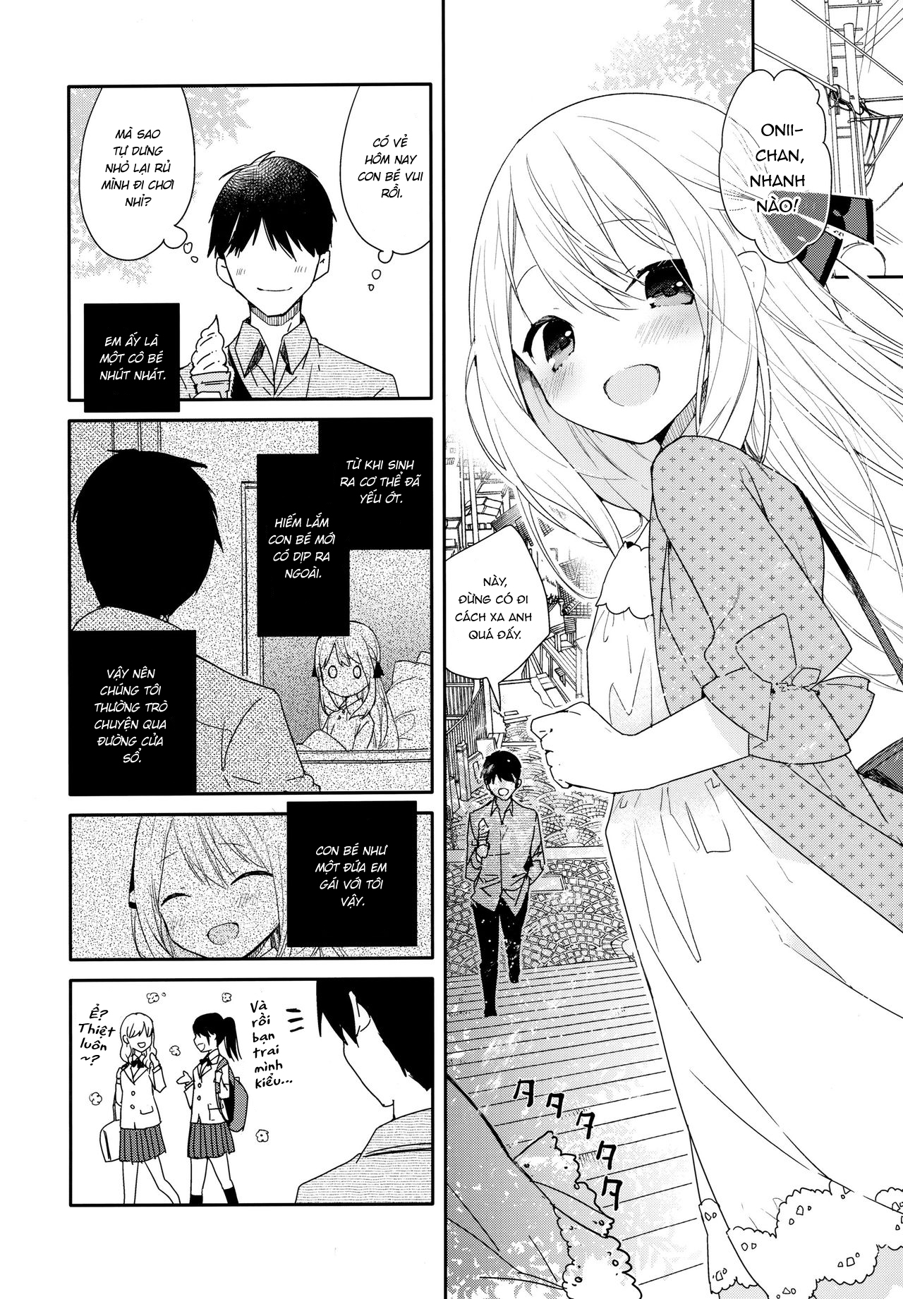 Đọc truyện hentai Tonari No Hakanage Shoujo To Hajimete Ecchi - Oneshot