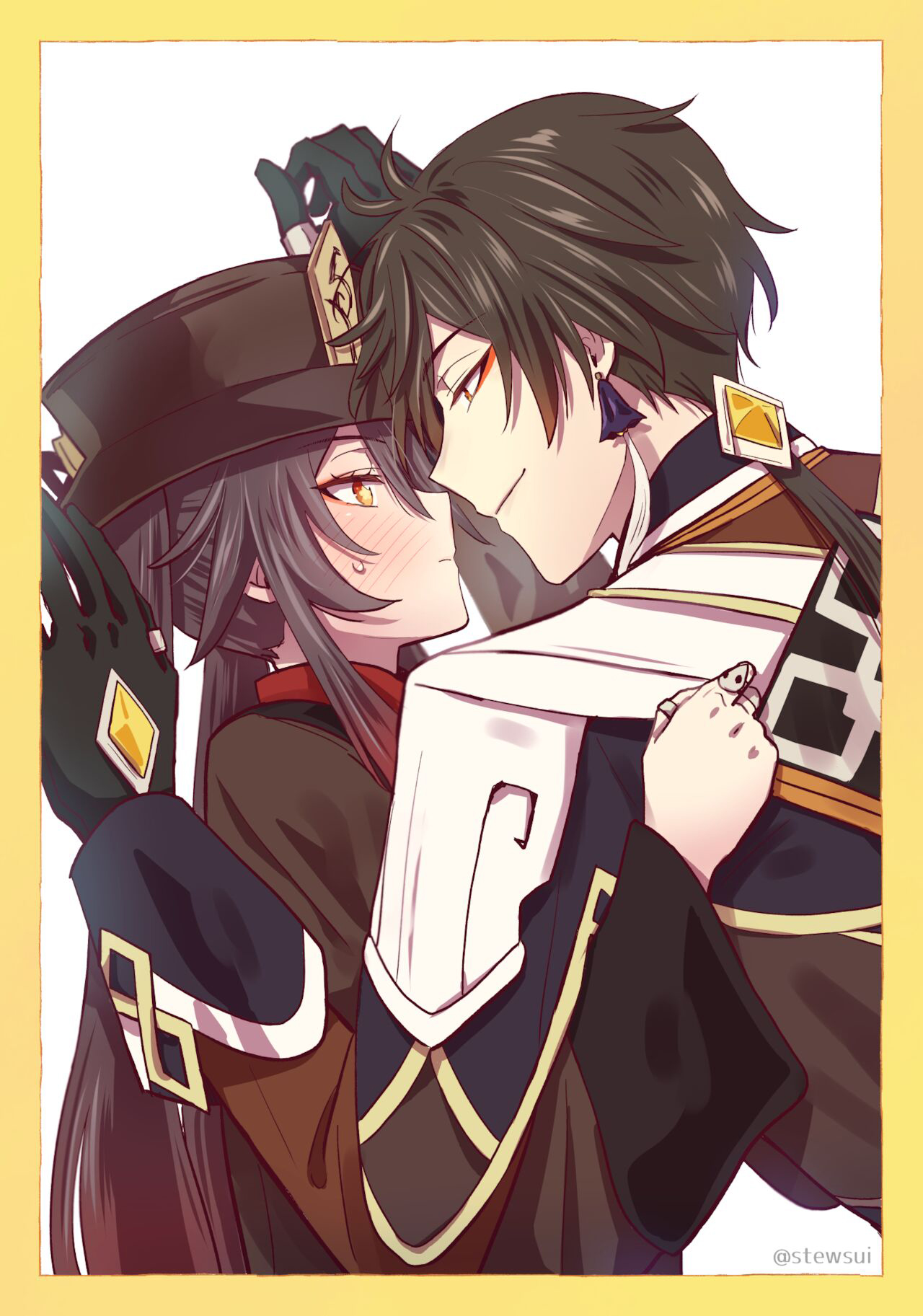 Đọc truyện hentai Zhongli x Hu Tao love story - Oneshot