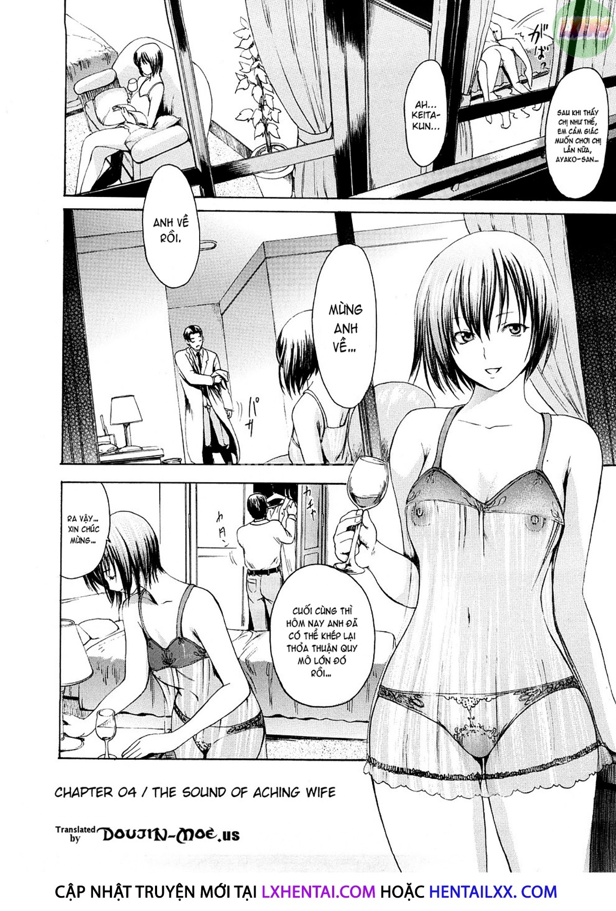 Đọc truyện hentai Young Wife Liberation Zone - Chap 4