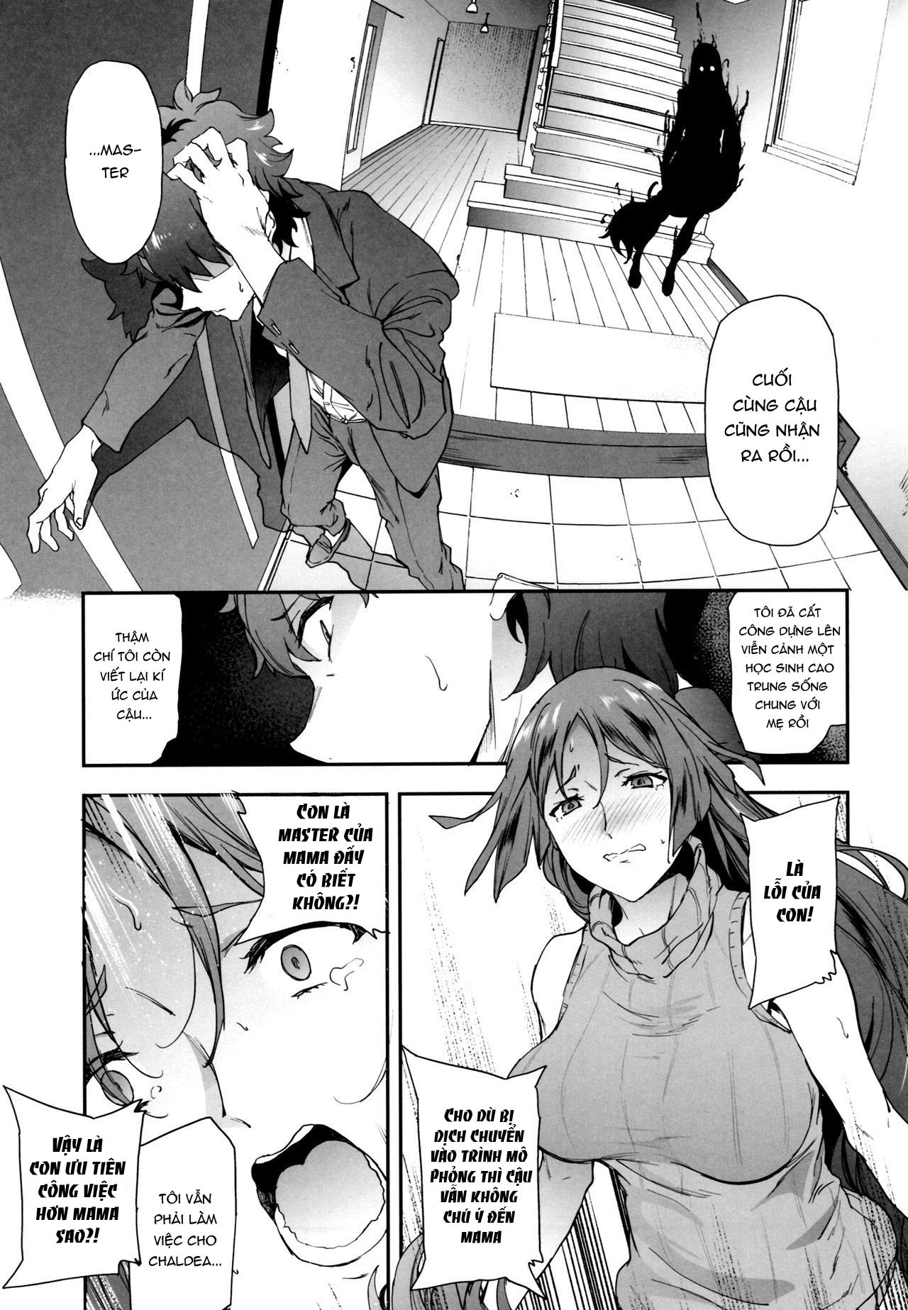 Đọc truyện hentai Raikou Mama ni Okasareru Hon - Oneshot