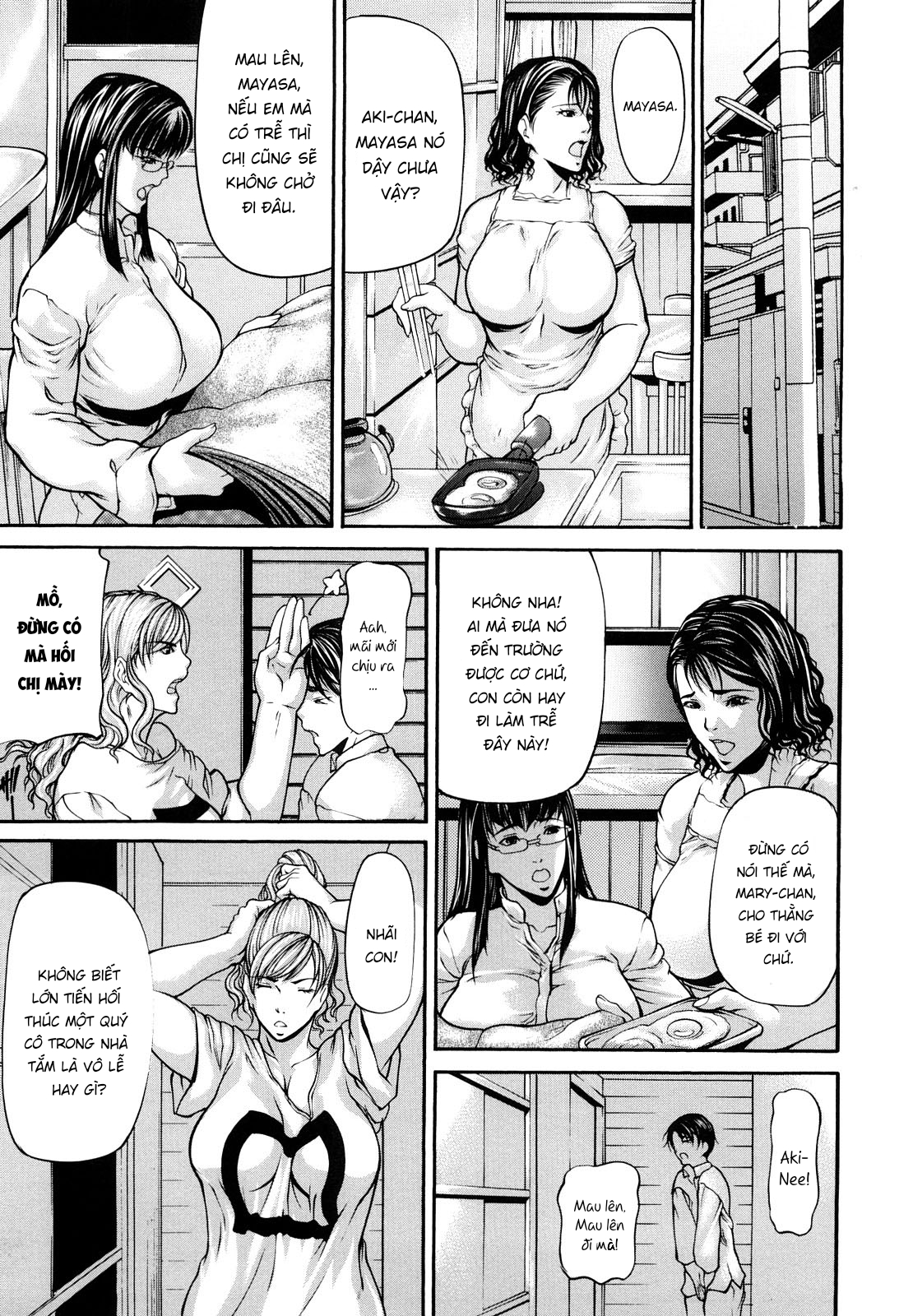 Đọc truyện hentai Sanmi Ittai - Chap 1