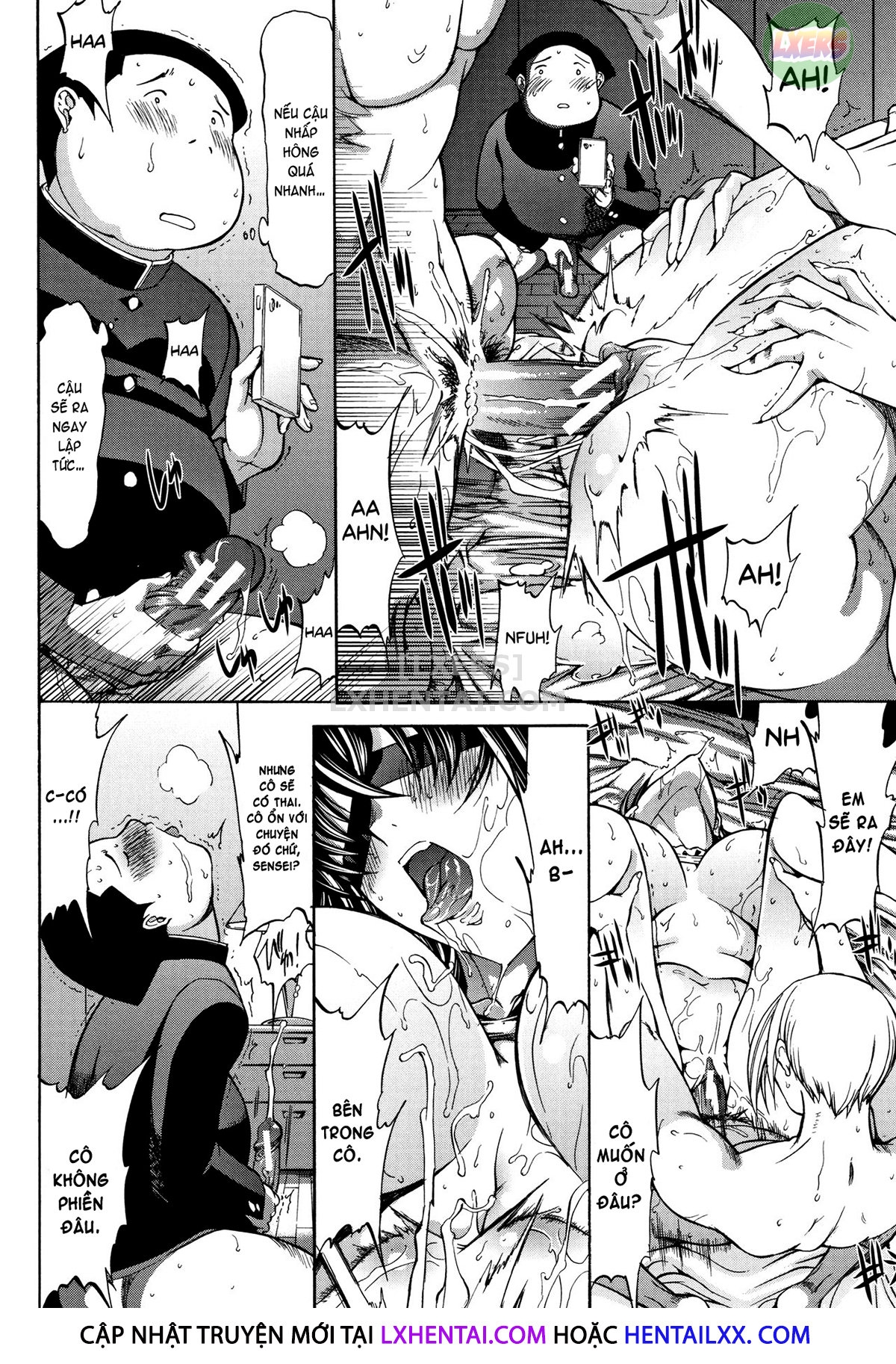 Đọc truyện hentai Shinjin Onna Kyoushi Shinjou Yuuko - Chap 6