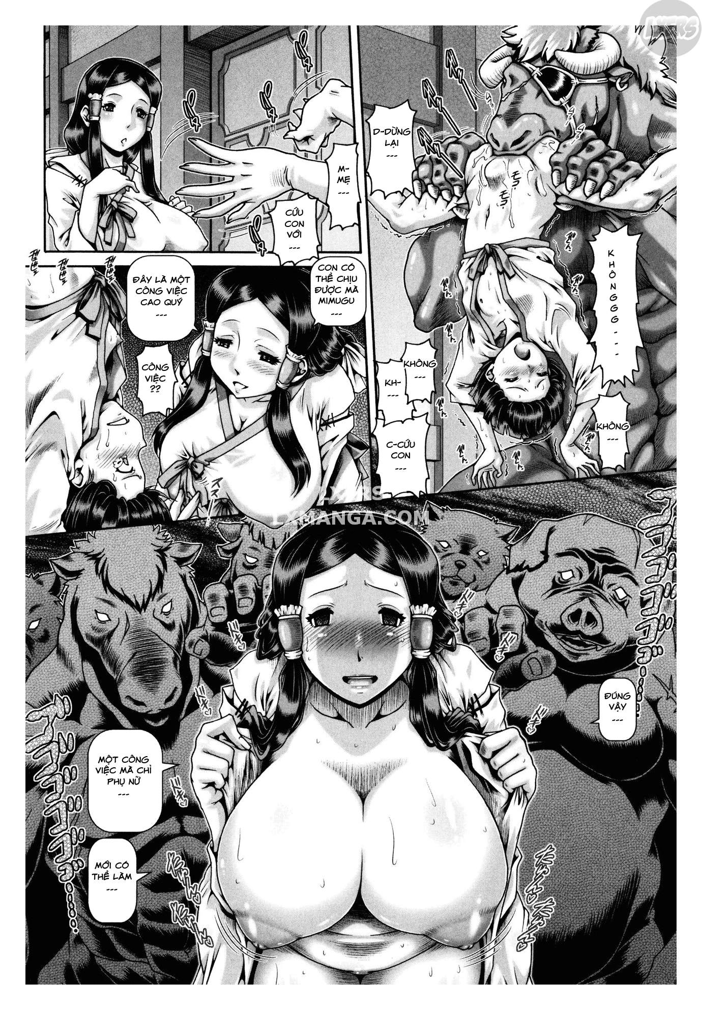 Đọc truyện hentai Jyuai Kantsu Chap 8 END