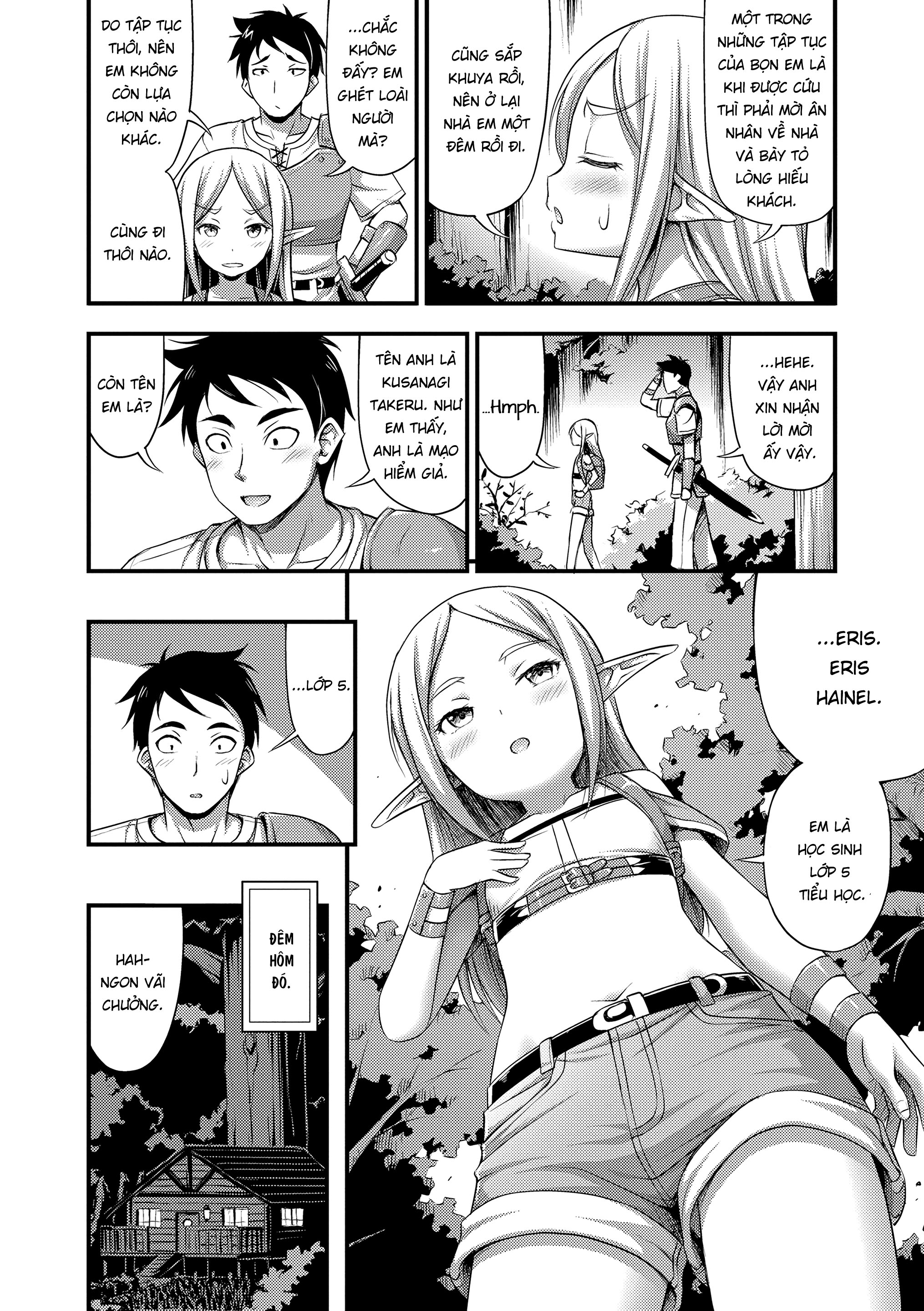 Đọc truyện hentai Tôi cứu một bé loli Elf và chuyện này đã xảy ra... - Oneshot