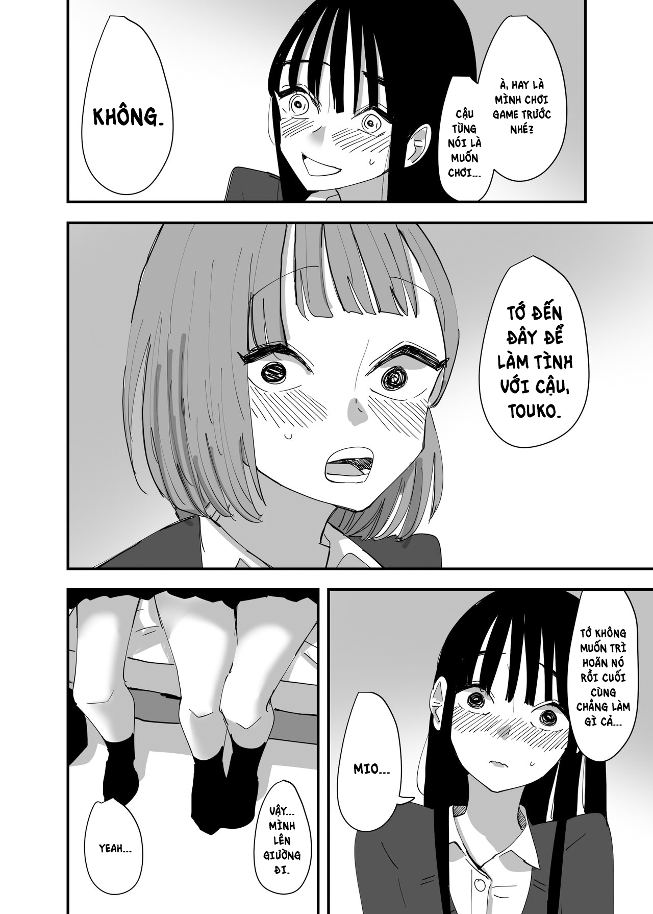 Đọc truyện hentai Chuyện tình của những cô nàng táo bạo - Chap 2