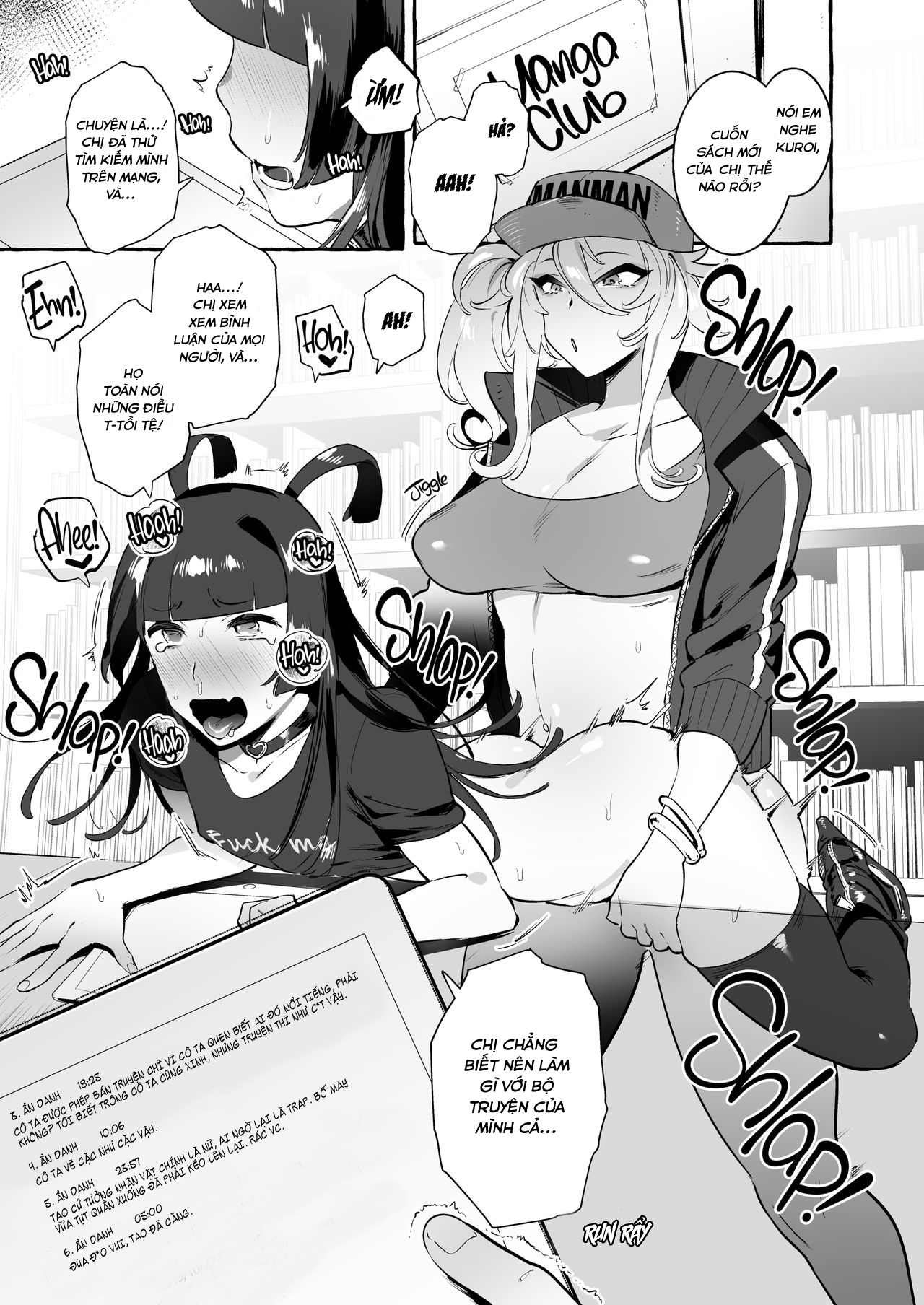 Đọc truyện hentai YariCir no Boku VS Gal Oneshot