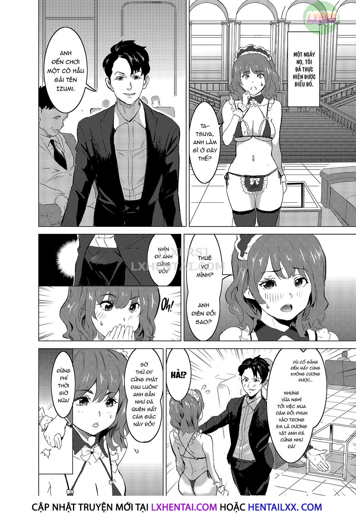 Đọc truyện hentai Tôi bắt vợ làm việc tại nhà thổ - Chap 1