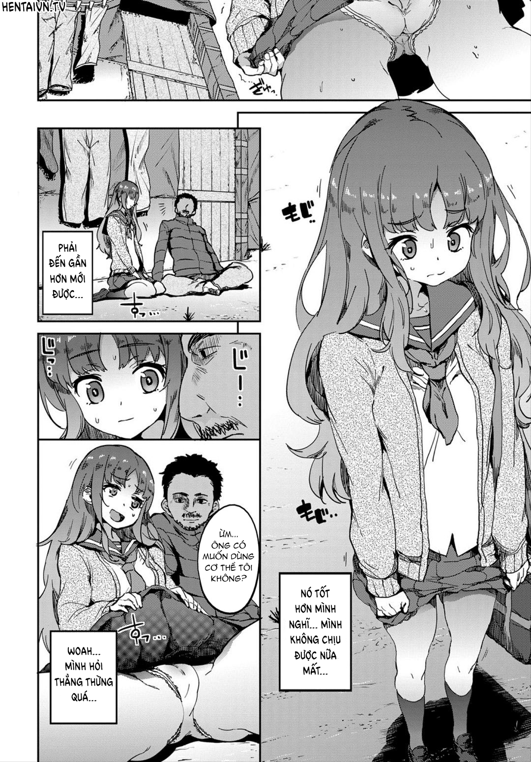 Đọc truyện hentai Mong ước xấu hổ của tôi - Oneshot
