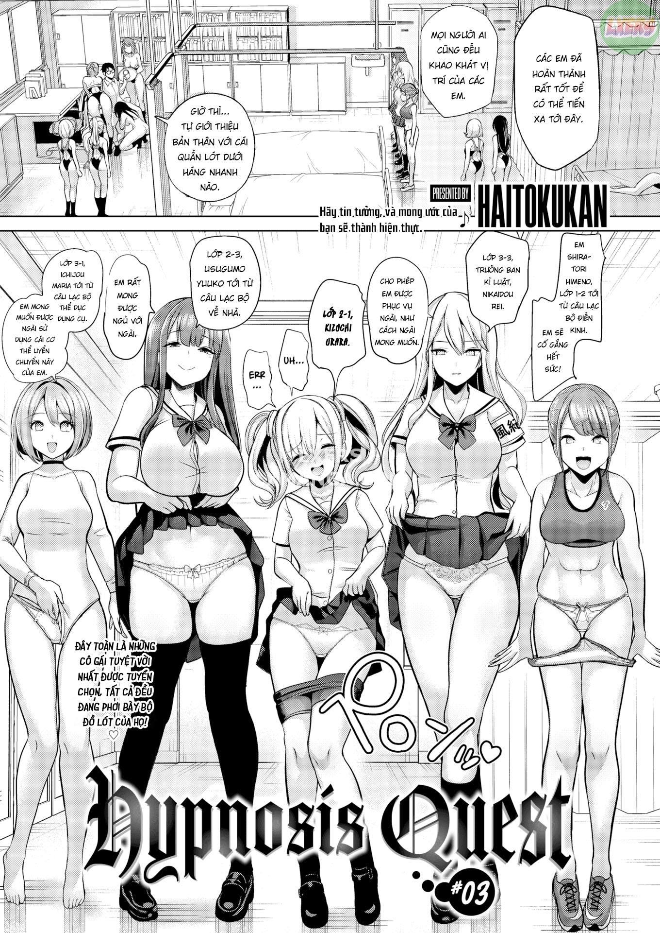 Đọc truyện hentai Yêu cầu thôi miên Chap 3