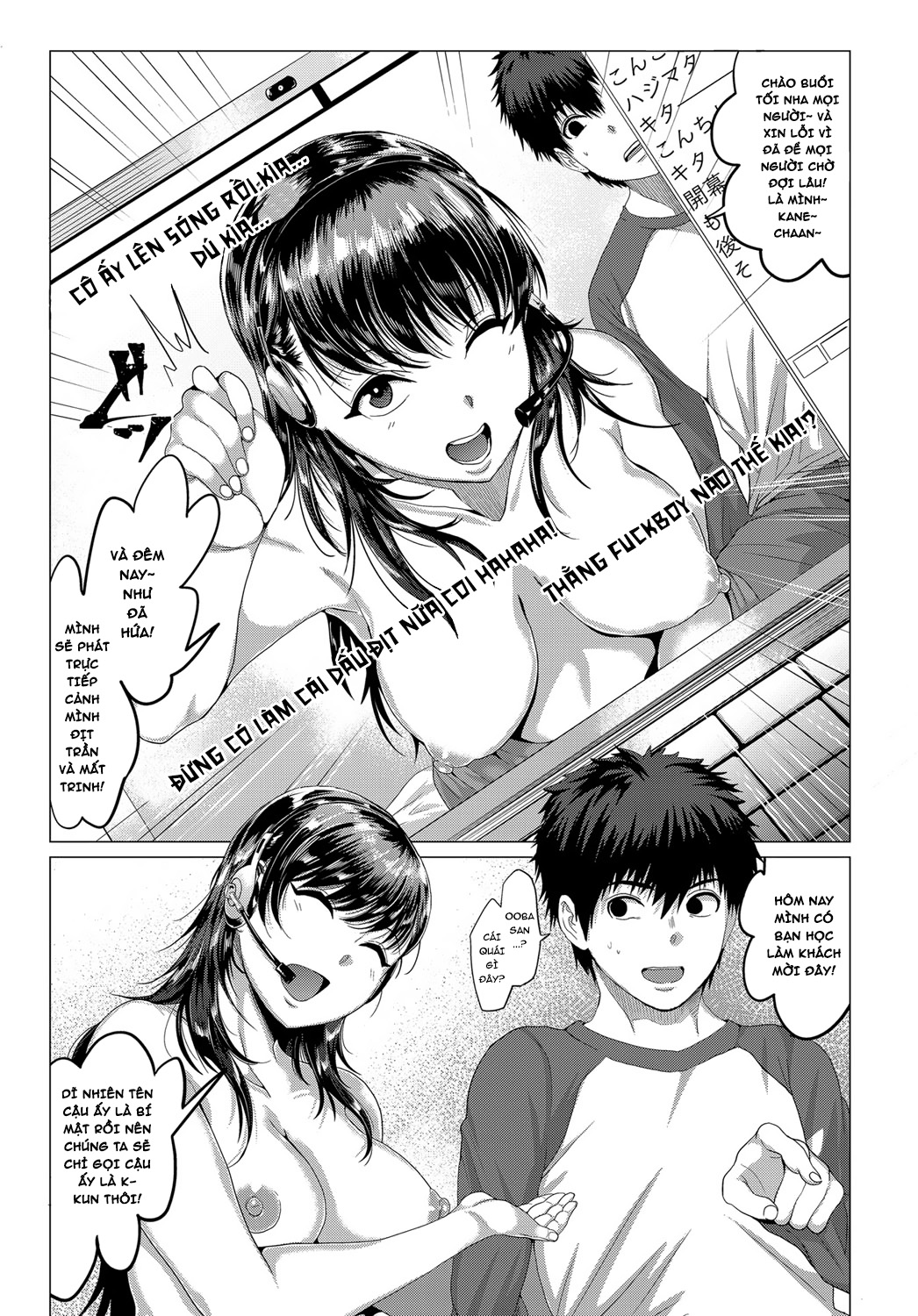 Đọc truyện hentai Channel wa Sono Nama! - Oneshot