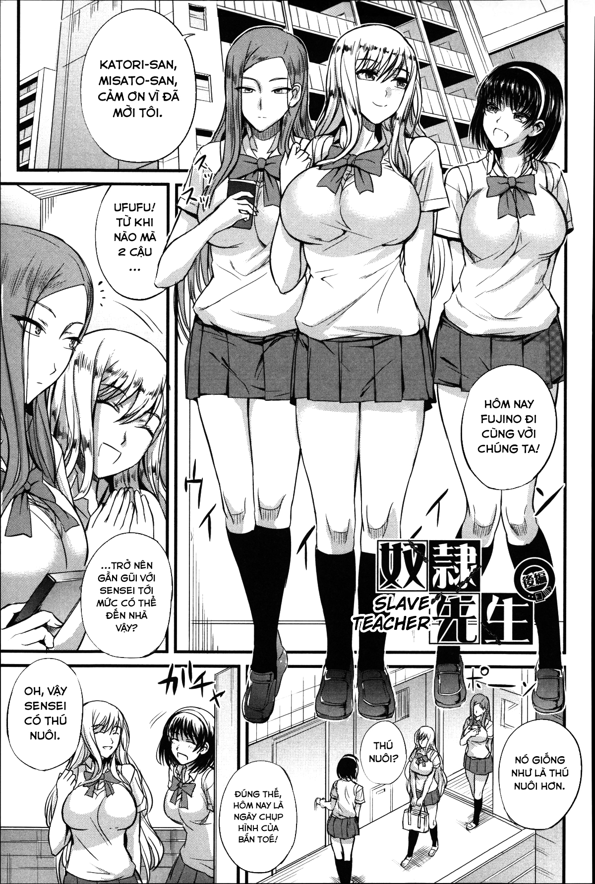 Đọc truyện hentai Ông thầy nô lệ Chap 3 END