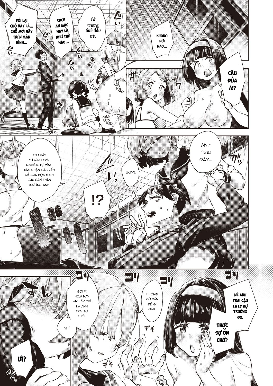 Đọc truyện hentai Biến Trường Học Thành Ổ Đĩ - Chap 3