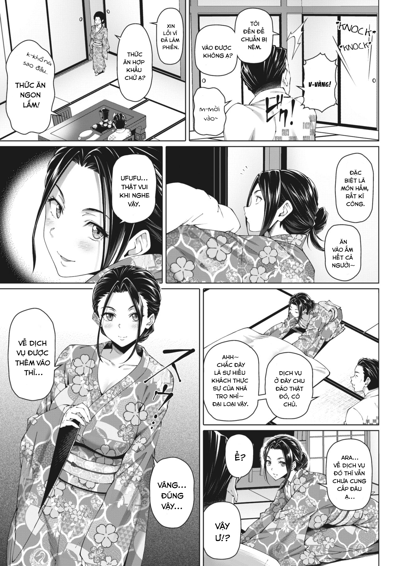 Đọc truyện hentai Nengoro no Yado - Oneshot