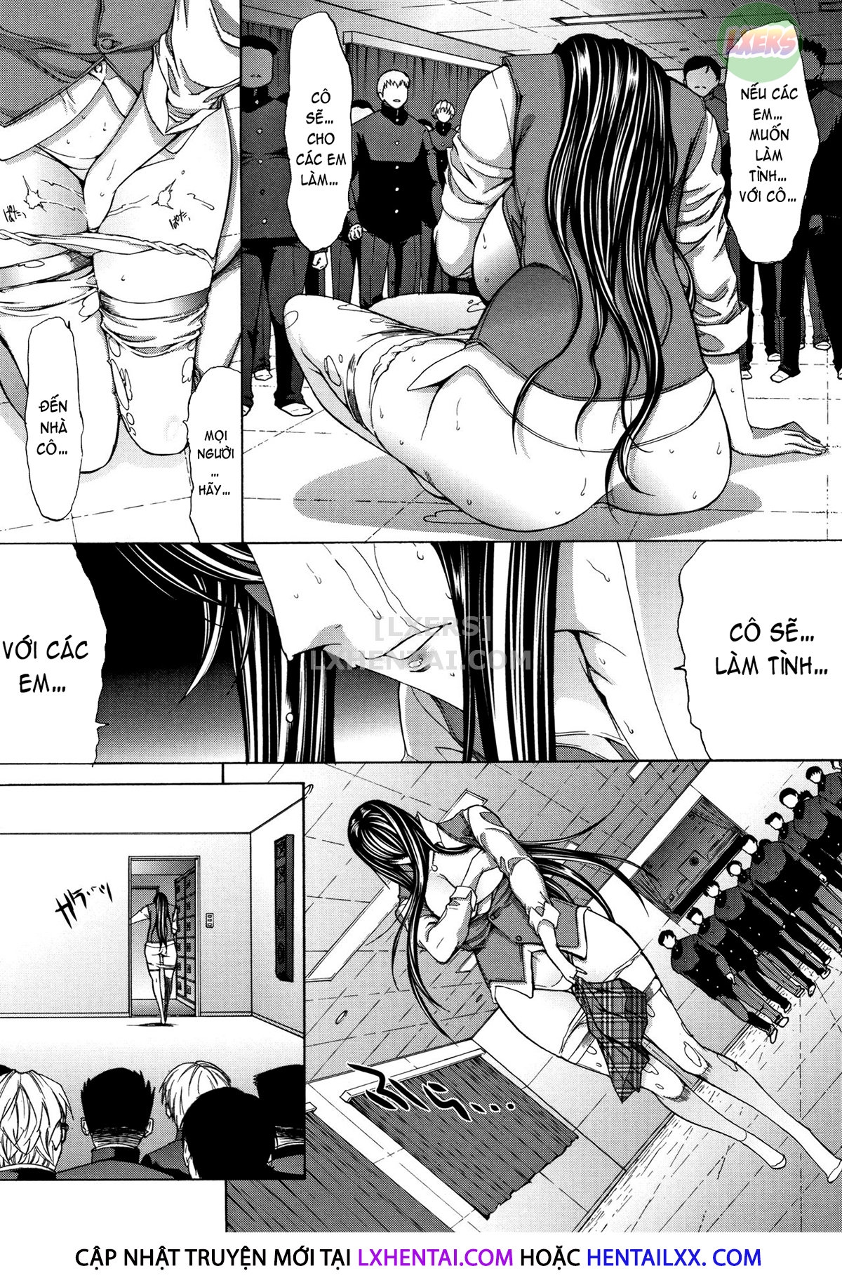 Đọc truyện hentai Shinjin Onna Kyoushi Shinjou Yuuko - Chap 9