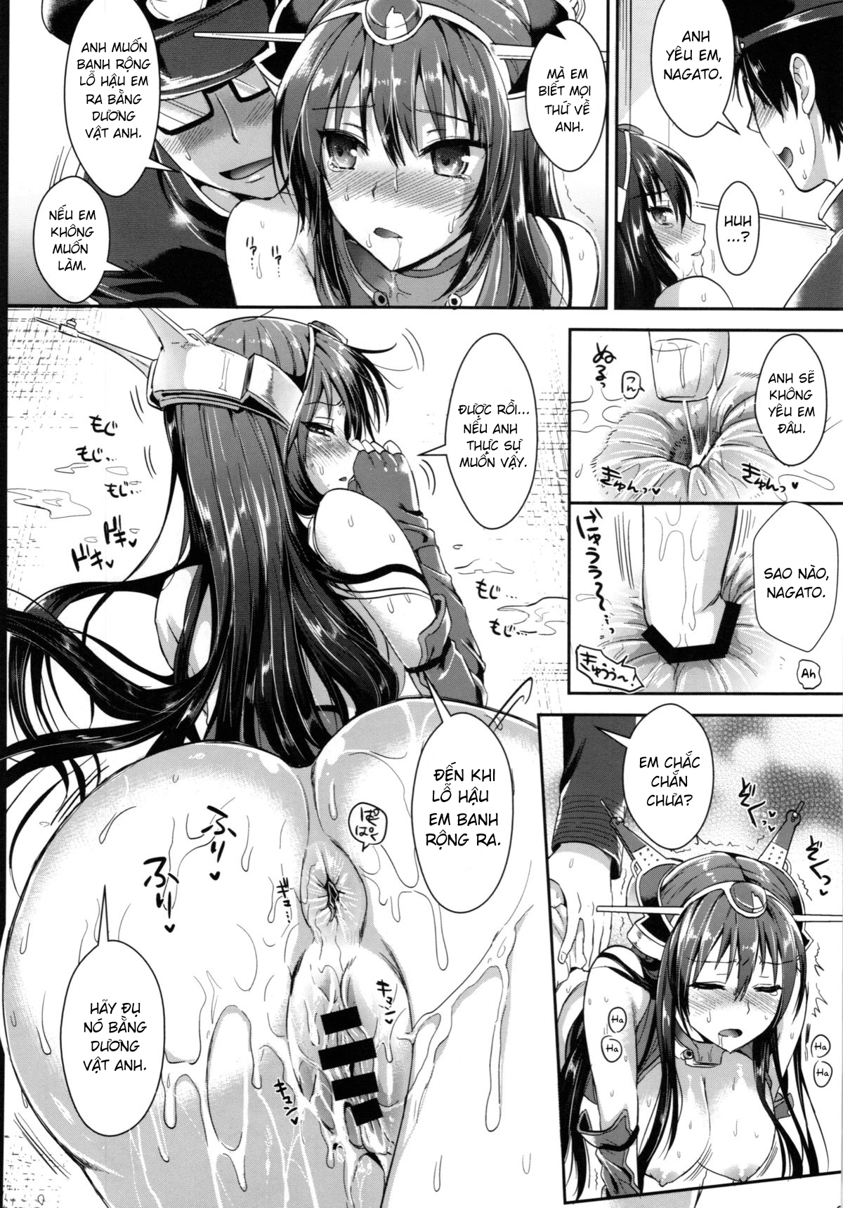 Đọc truyện hentai Senkan Nagato to Hentai Teitoku (Kantai Collection -KanColle-) Oneshot