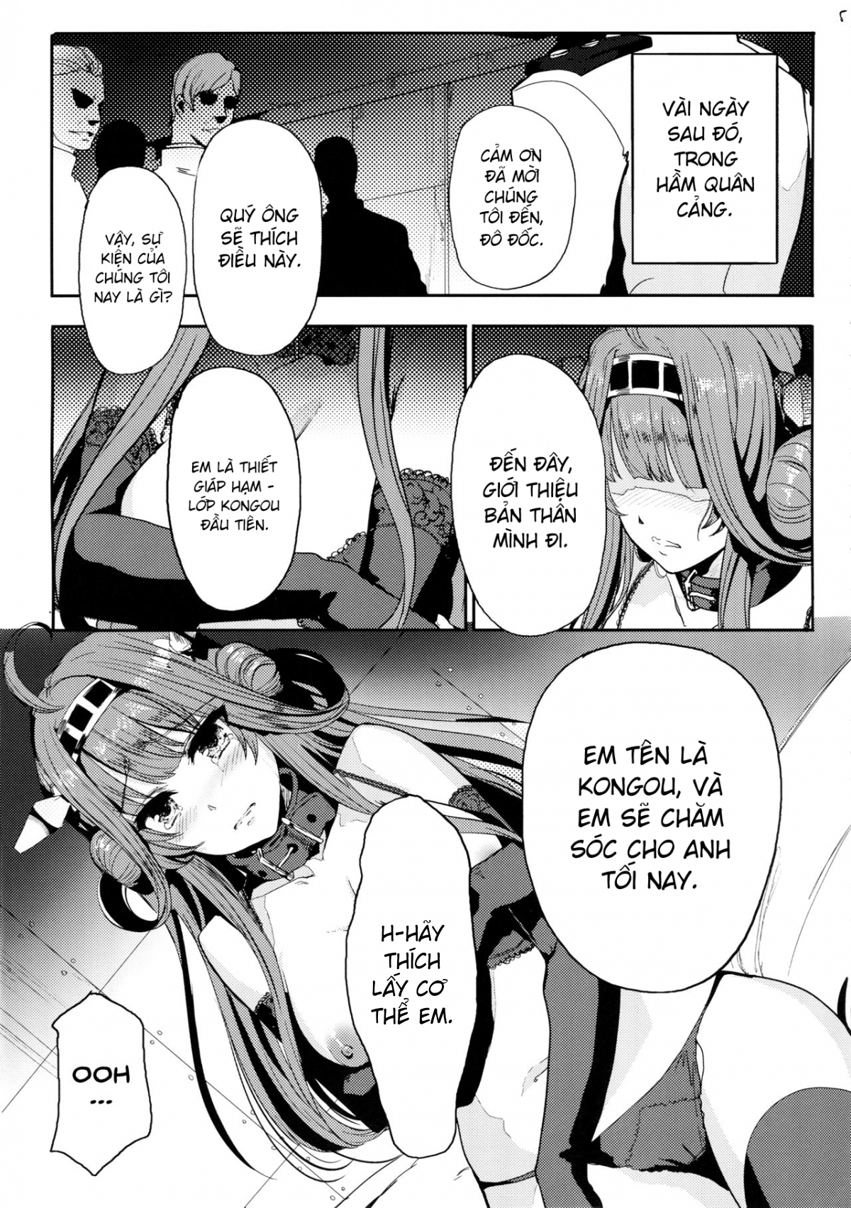 Đọc truyện hentai Kongou wa Soredemo Teitoku to Issho ni Itai (Kantai Collection -KanColle-) Oneshot