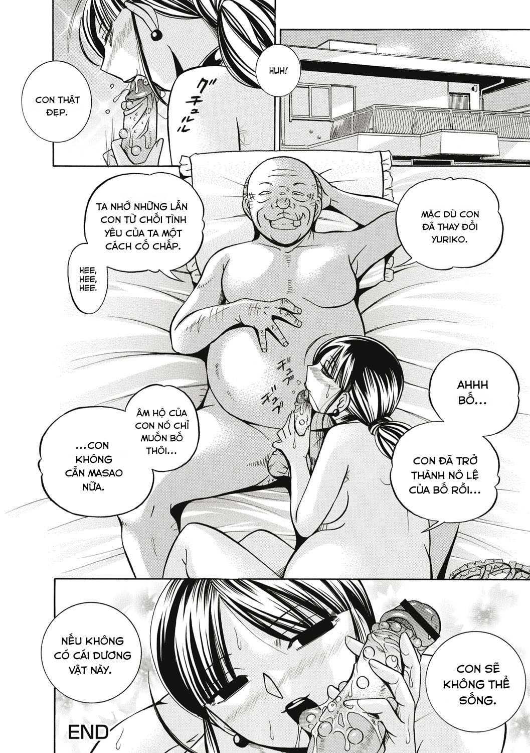 Đọc truyện hentai Yuriko and her Father-in-Law - Chap7