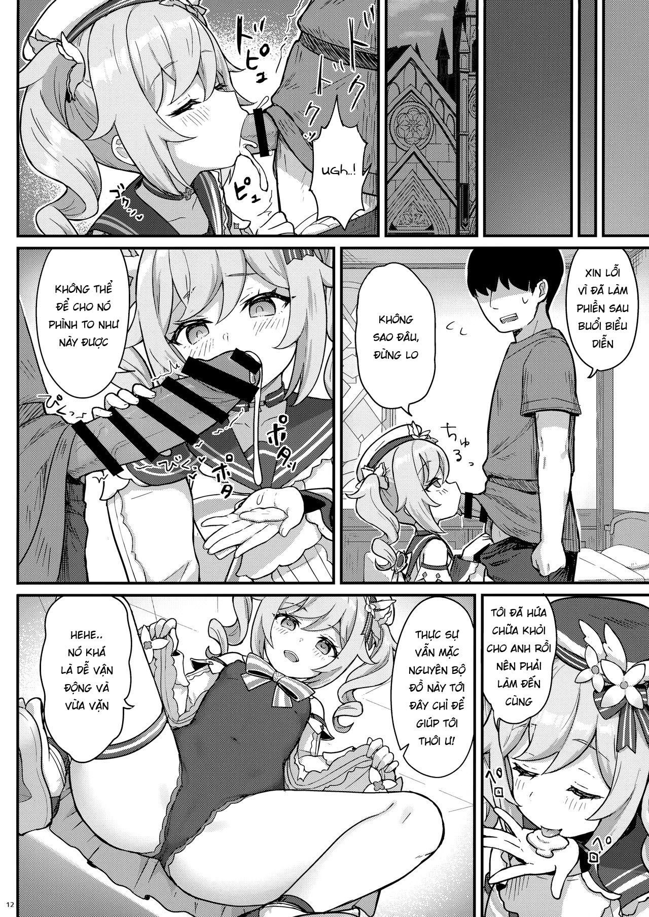 Đọc truyện hentai Barbara Gives You a Lewd Service - Oneshot