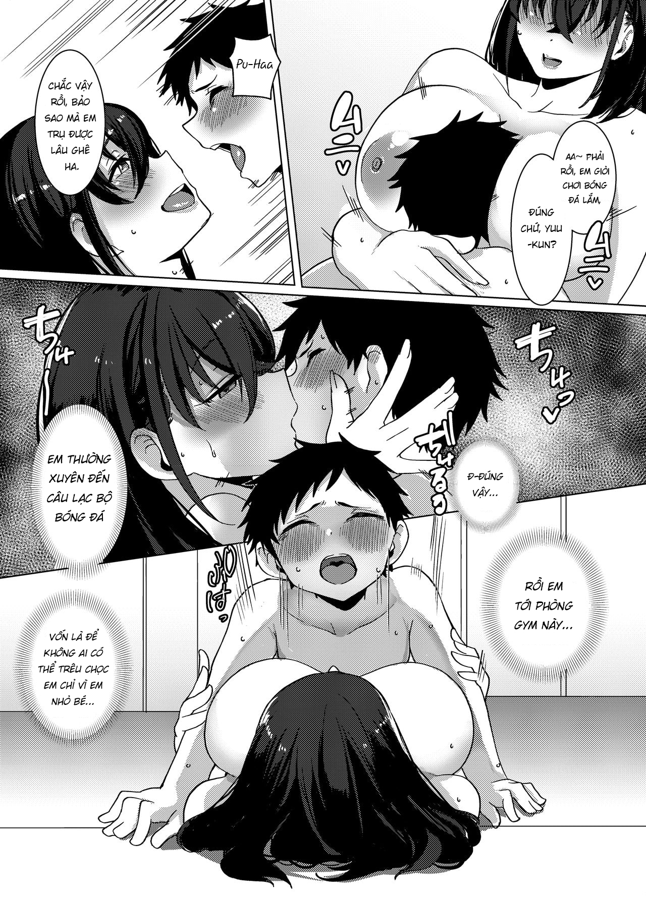Đọc truyện hentai Động lực tập gym - Oneshot
