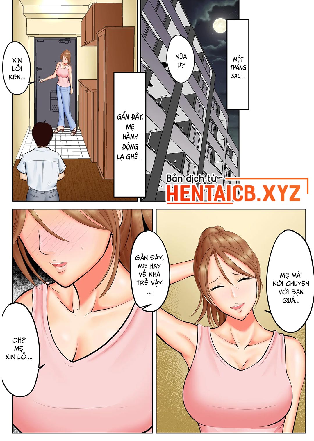 Đọc truyện hentai Người mẹ đơn thân hàng xóm - Oneshot