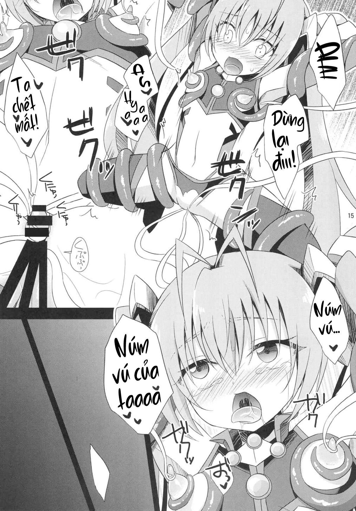 Đọc truyện hentai Hai bím đỏ tươi! 2 - Oneshot