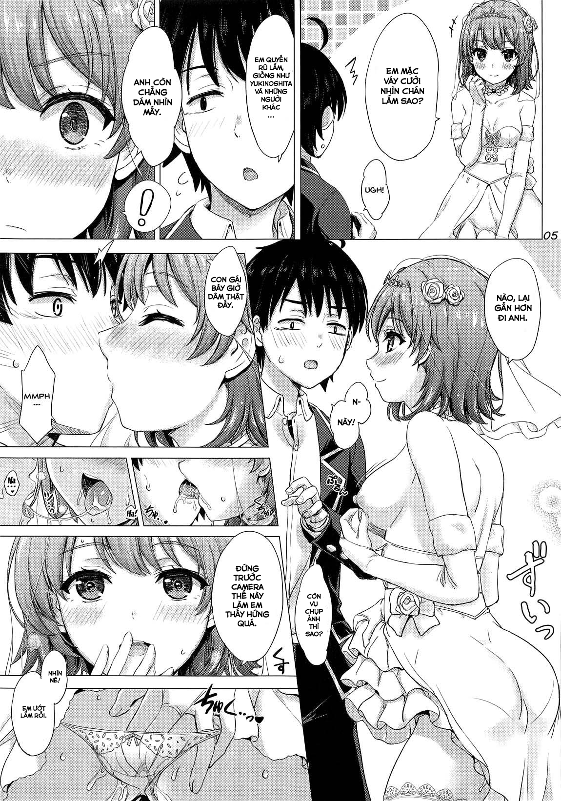 Đọc truyện hentai Làm Tình Với Iroha Trong Bộ Váy Cưới - Oneshot