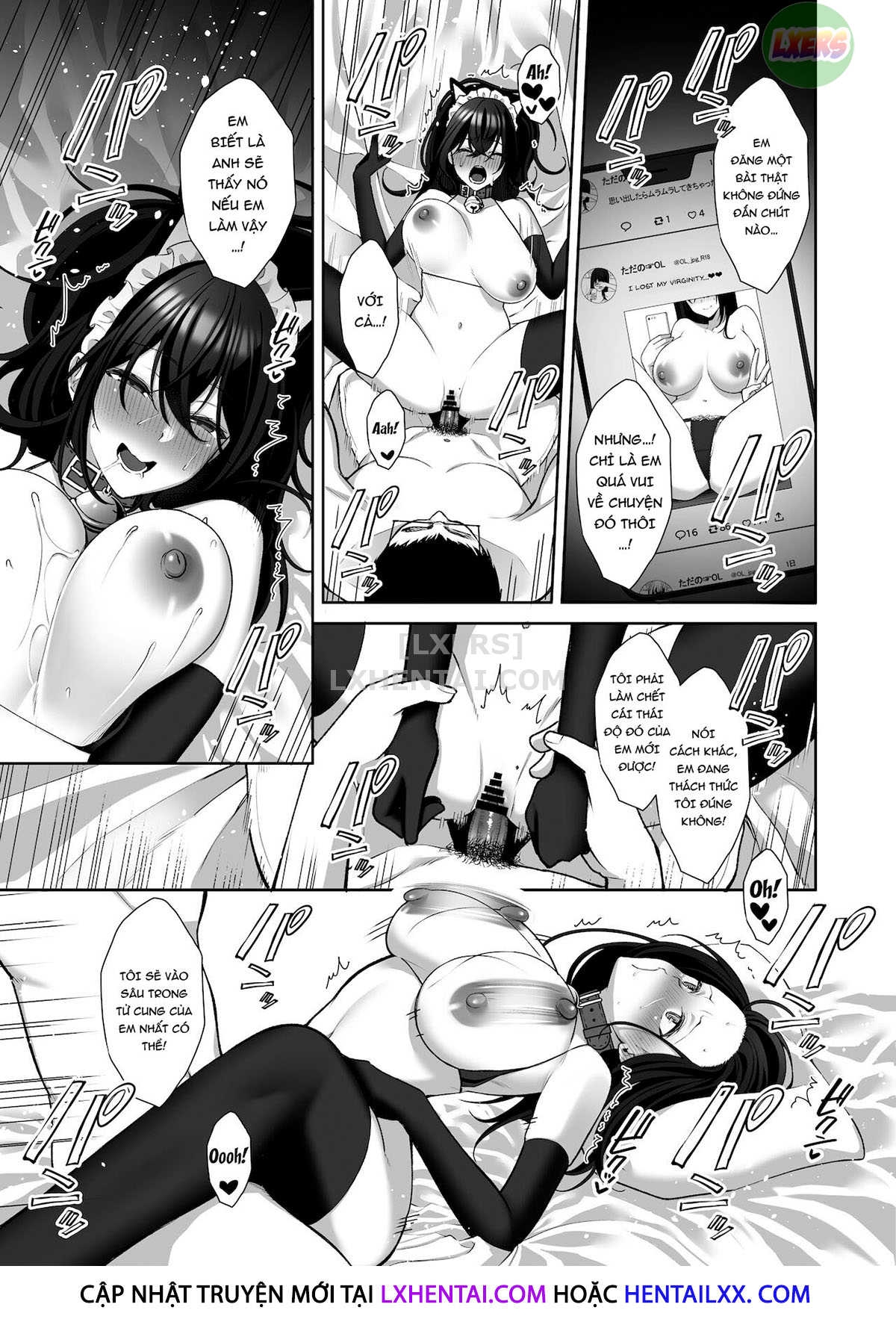 Đọc truyện hentai An Office Lady's Behind The Scenes Masochistic Onahole Training - Chap 1