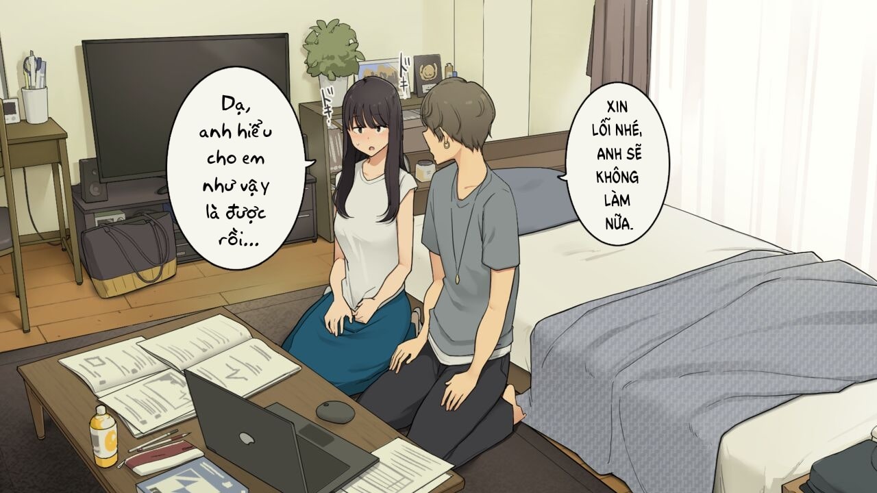 Đọc truyện hentai Học Nhóm Cùng Senpai - Oneshot