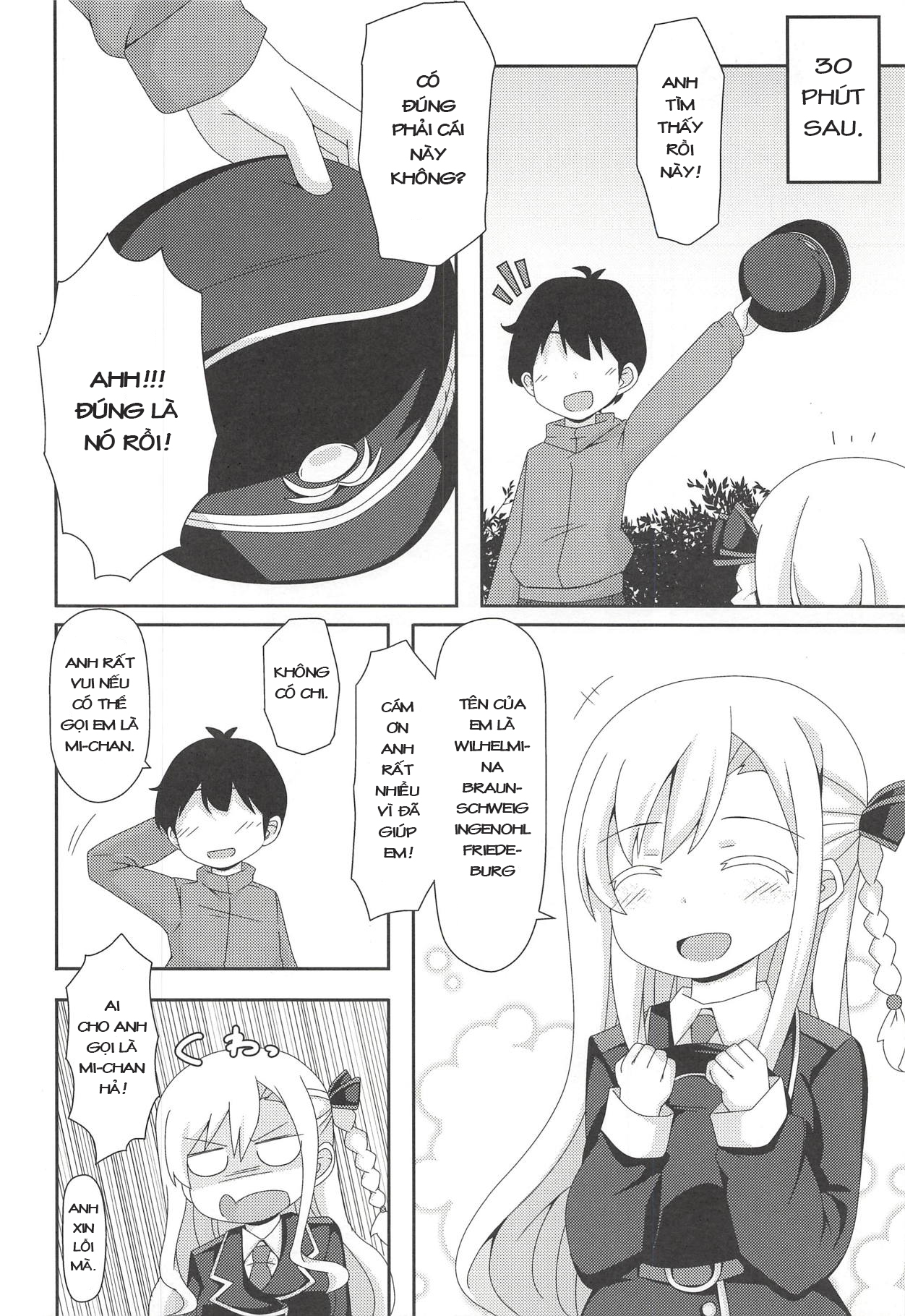 Đọc truyện hentai Véo bằng đùi trần!! (Hạm đội trường trung học) - Oneshot