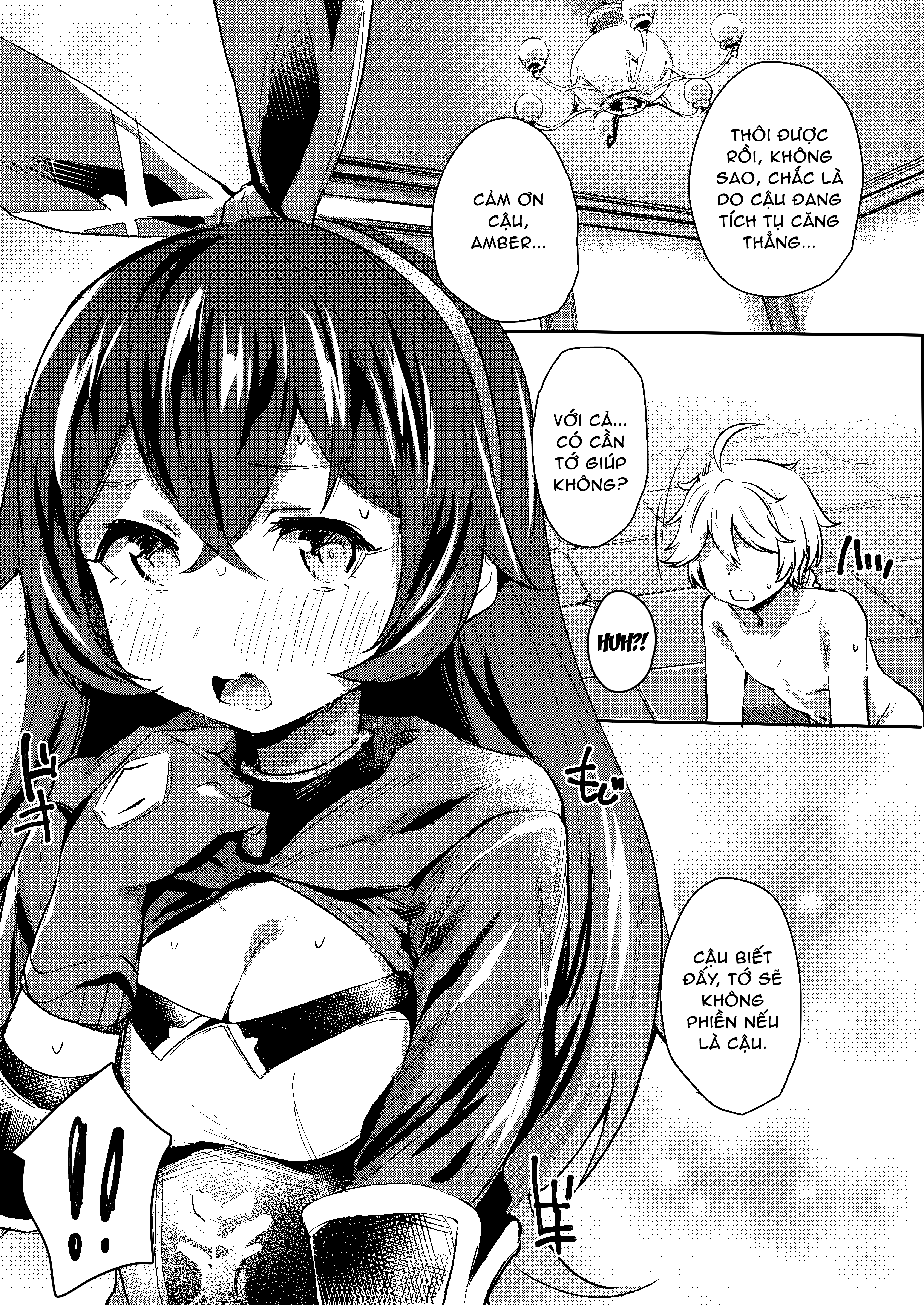 Đọc truyện hentai Thỏ bá tước không phải là sếch toi?! - Oneshot