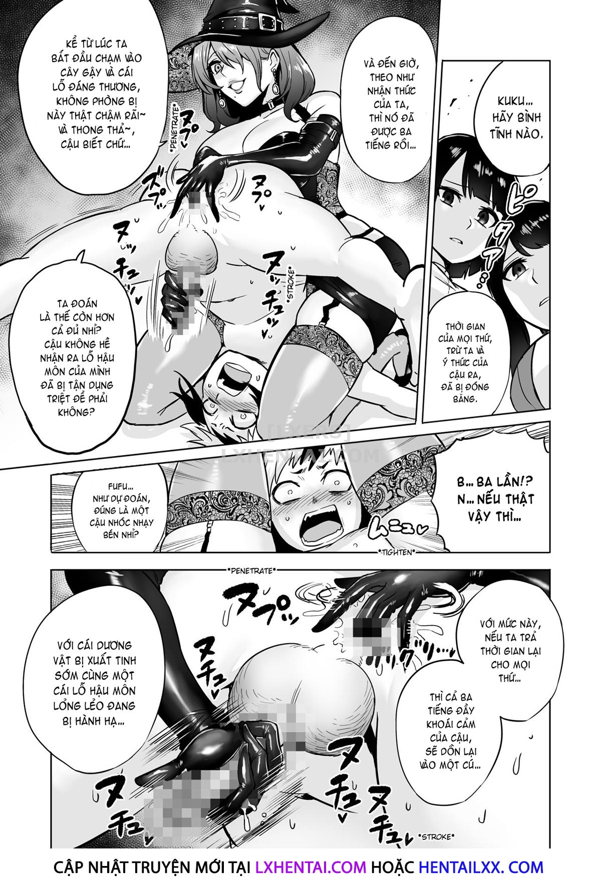 Đọc truyện hentai Jikan No Majo 3 - Oneshot
