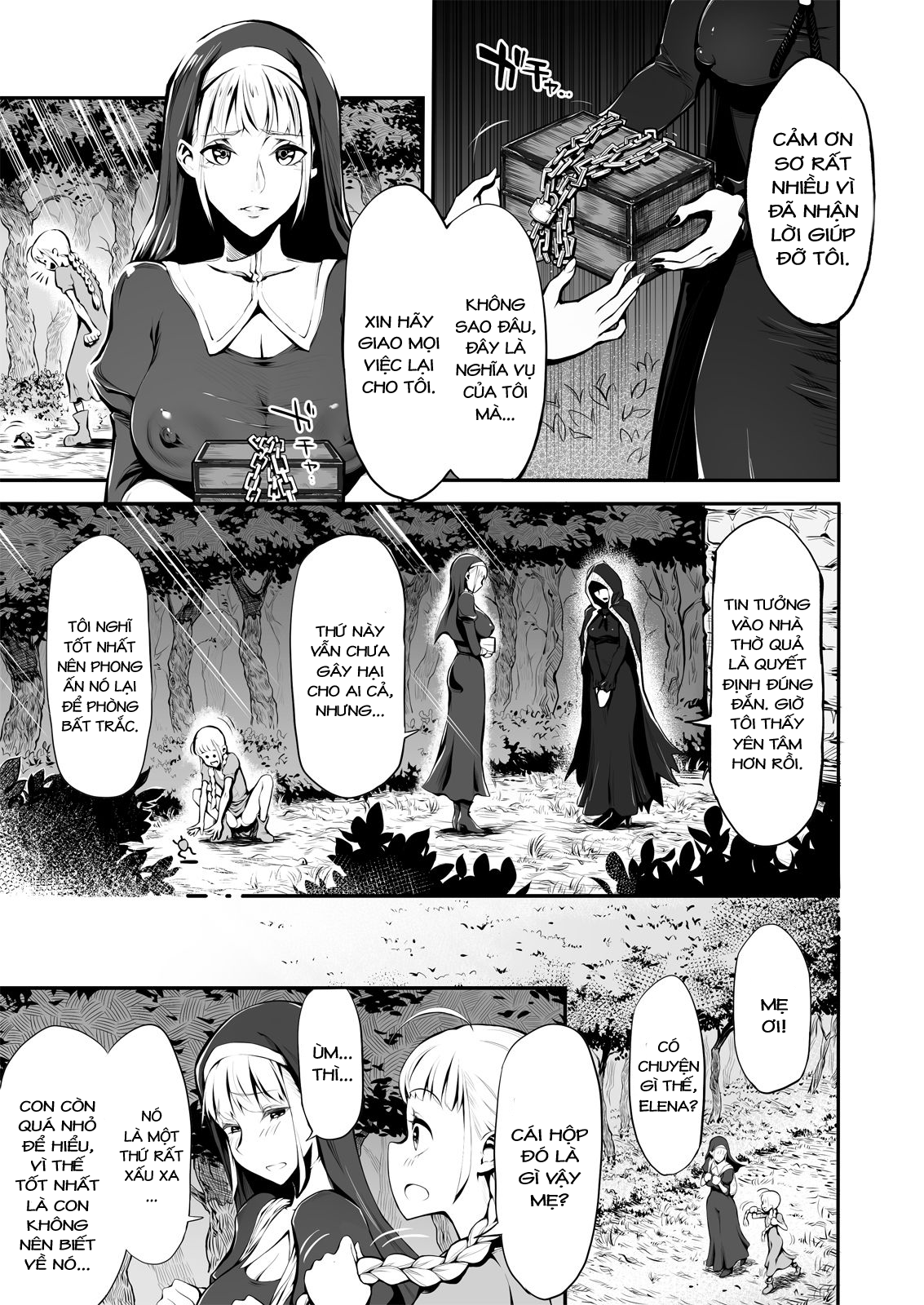 Đọc truyện hentai Futanari Sister, Manamusume o Rape Su!f Oneshot