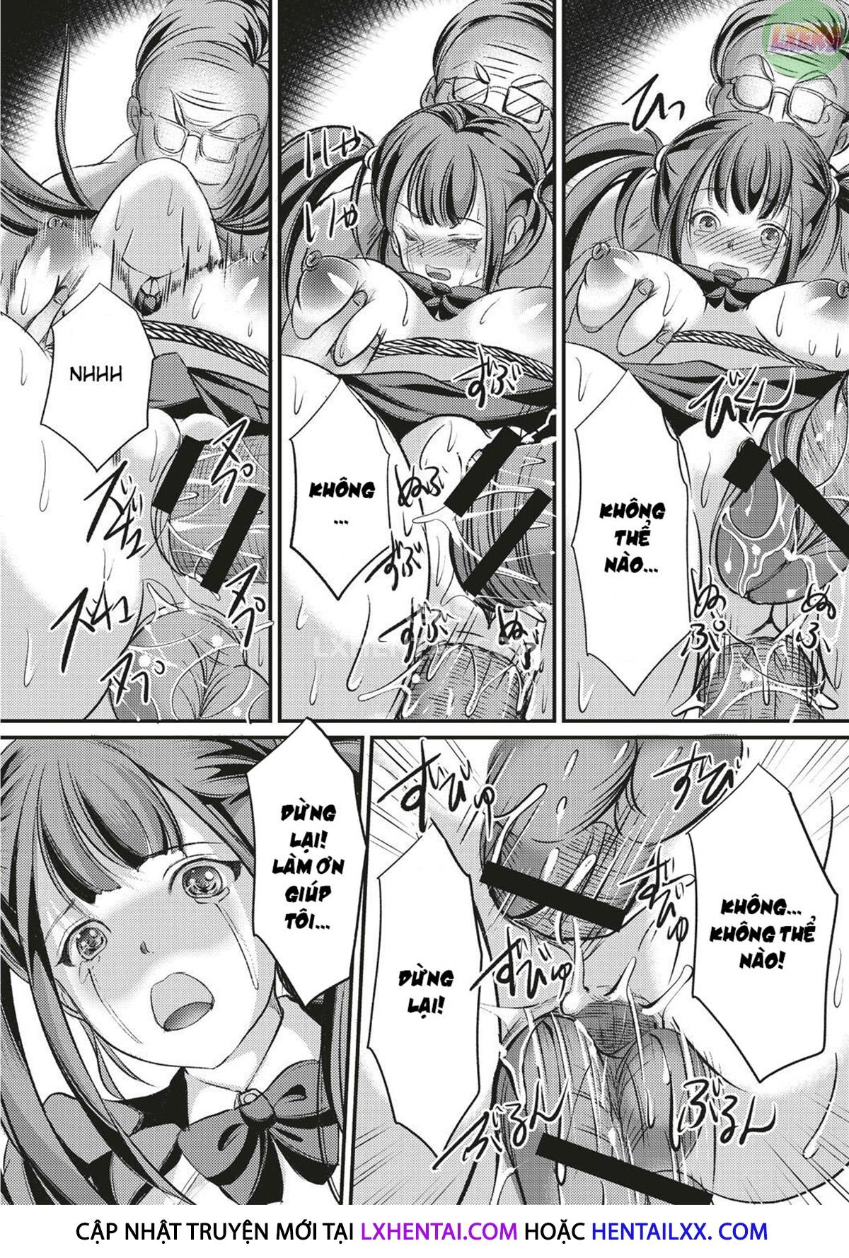 Đọc truyện hentai Kinbaku Seidorei Choukyou Gakuen Chap 2