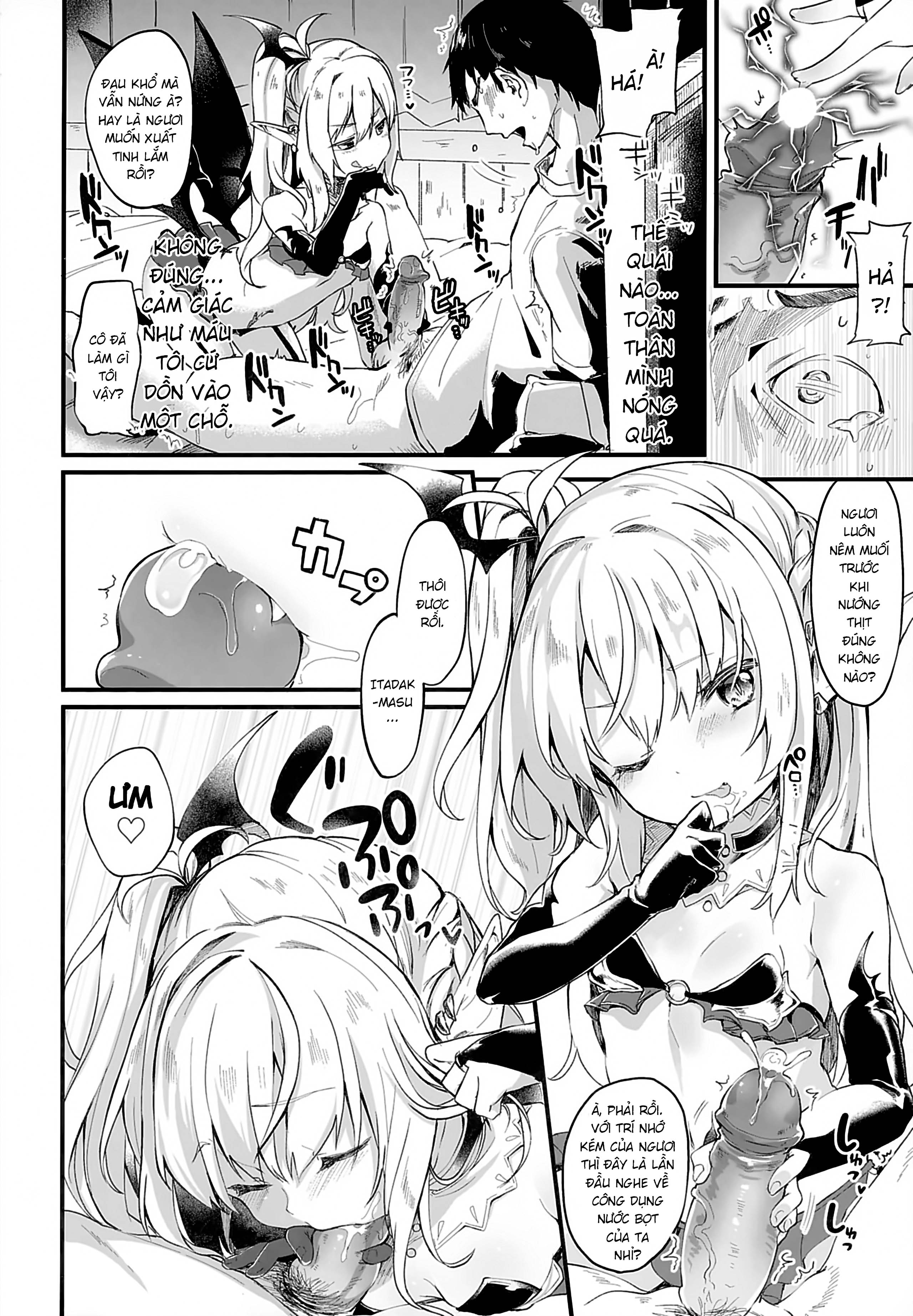 Đọc truyện hentai Boku wa Chiisana Succubus no Shimobe [Uncen] - Chap 1