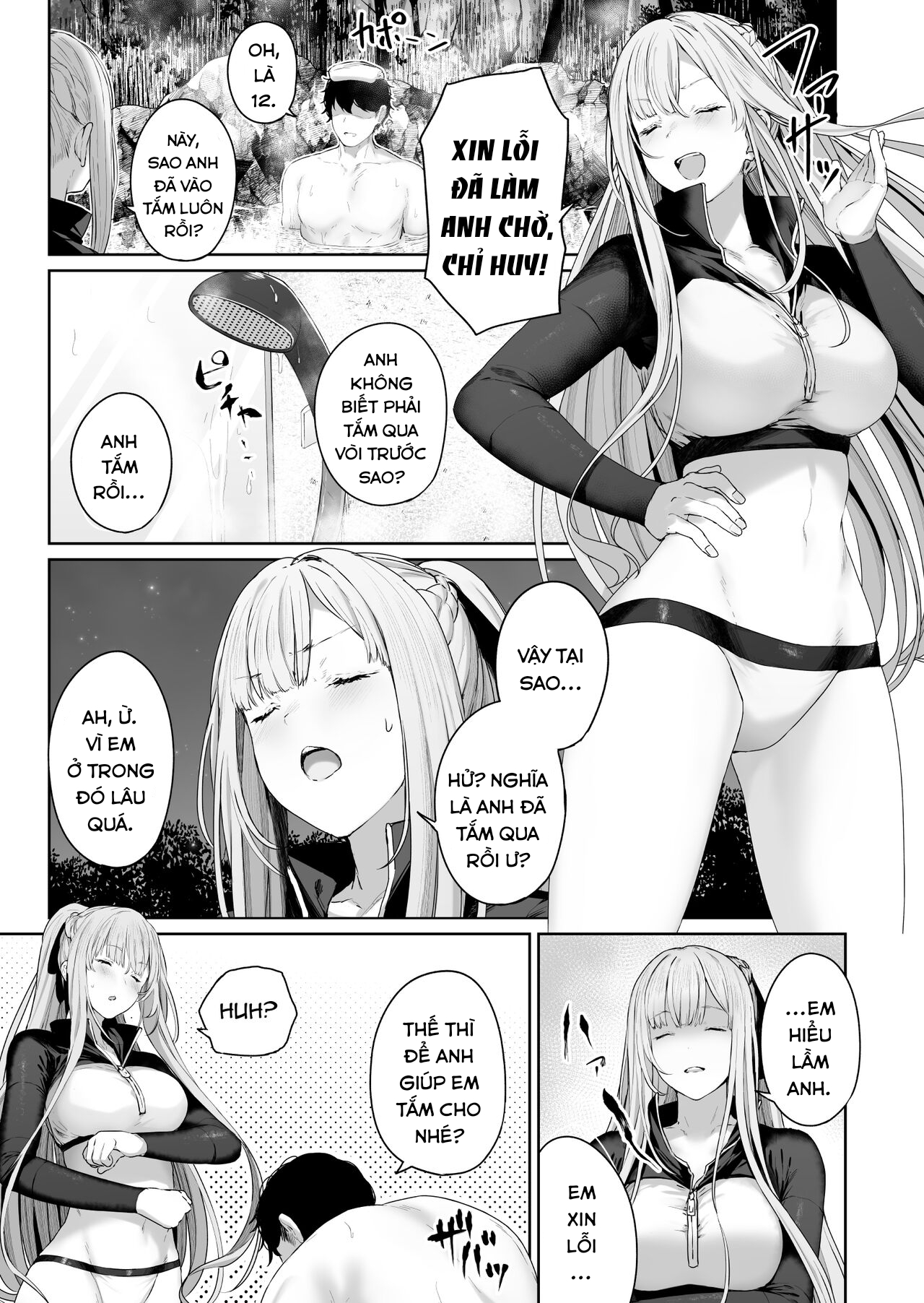 Đọc truyện hentai Suối nước nóng với Ak-12. - Oneshot