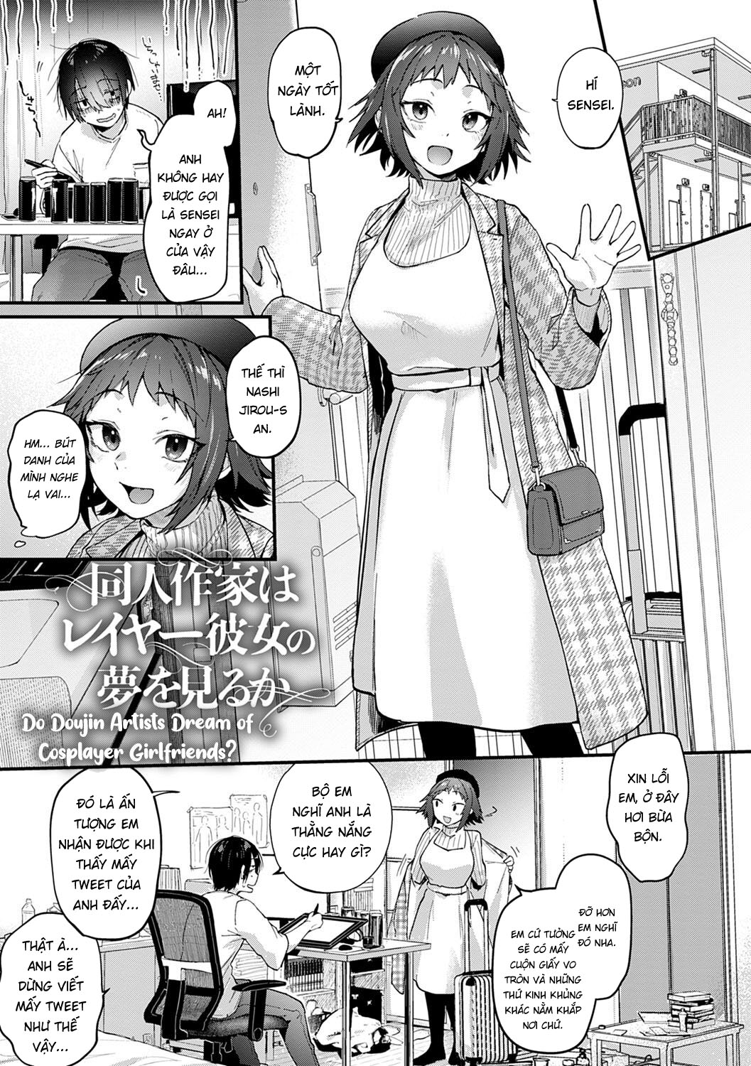 Đọc truyện hentai Do Doujin Artists Dream Of Cosplayer Girlfriends? - Oneshot nứng