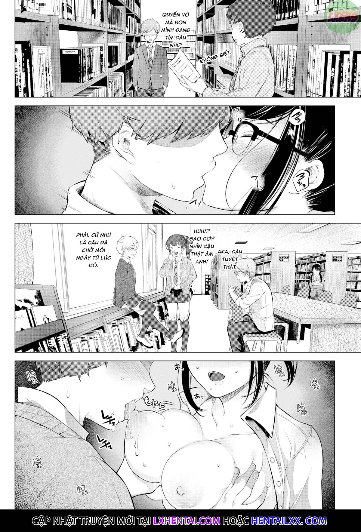 Đọc truyện hentai Thư viện Phô dâm - Oneshot