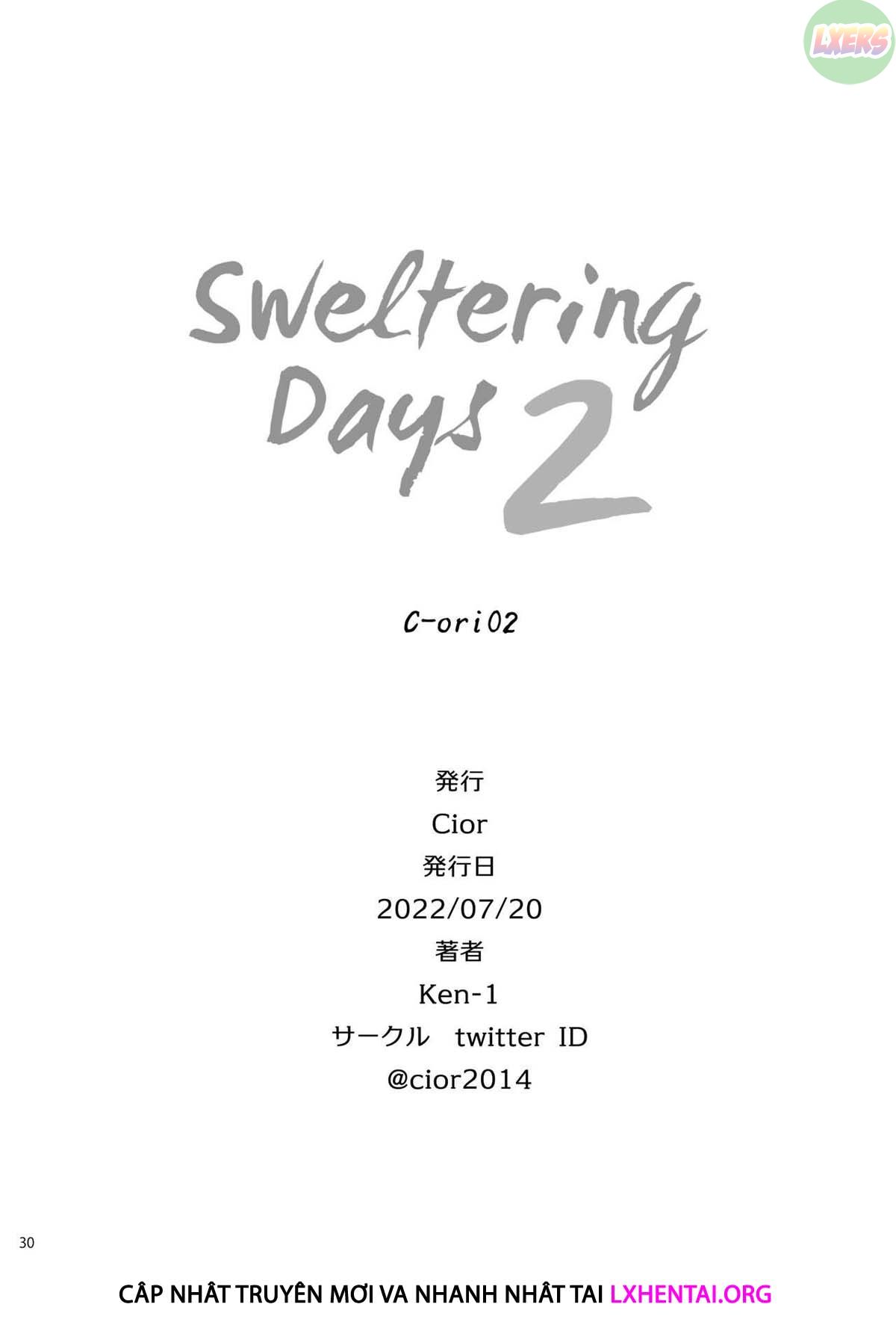 Đọc truyện hentai Sweltering Days - Chap 2 - [END]