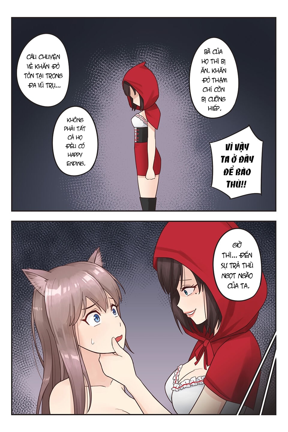 Đọc truyện hentai Những Câu Chuyện Cổ Tích - Chap 1. Cô bé quàng khăn đỏ