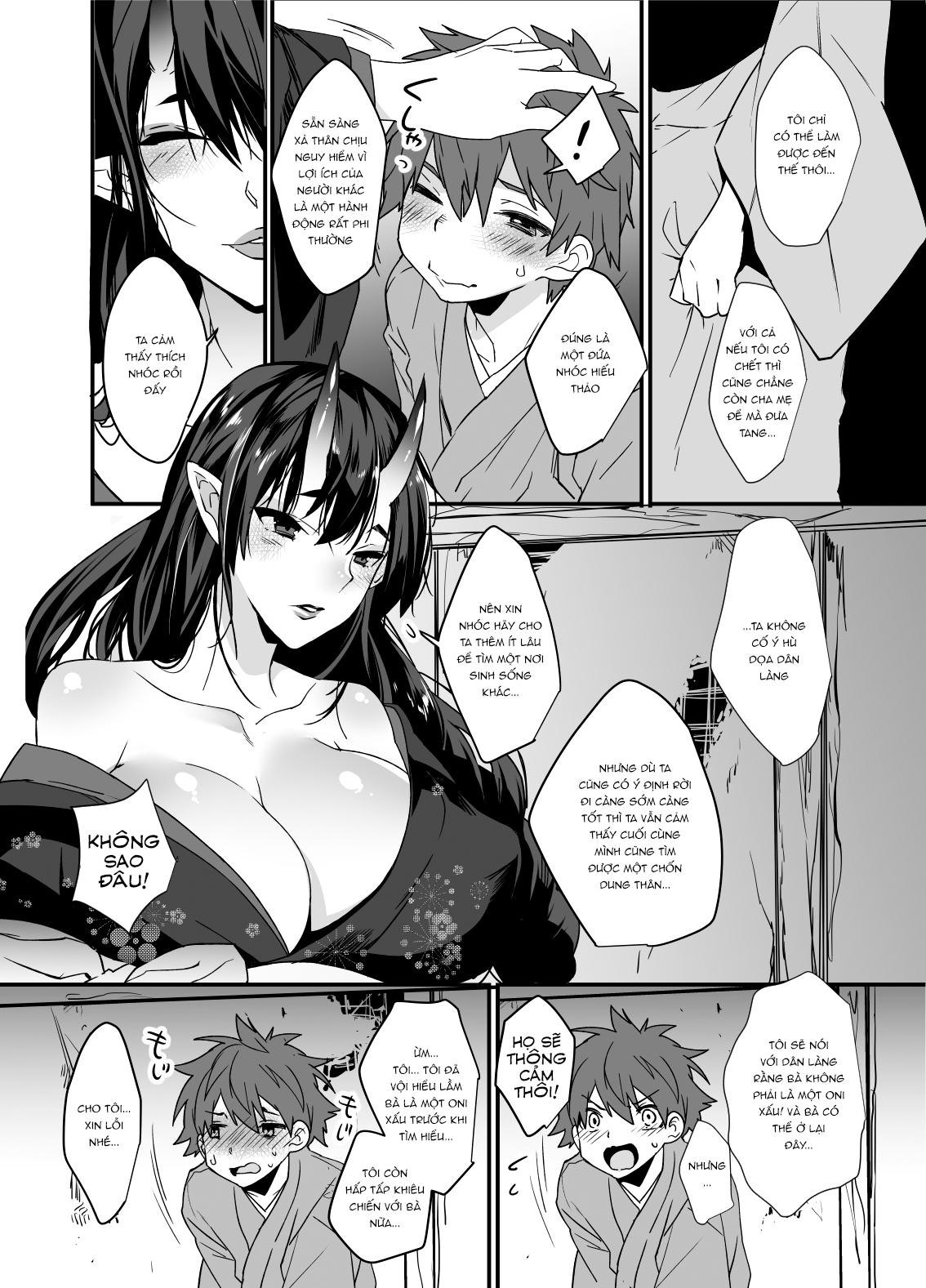 Đọc truyện hentai Bé con và nàng Oni - Hãy like nào!